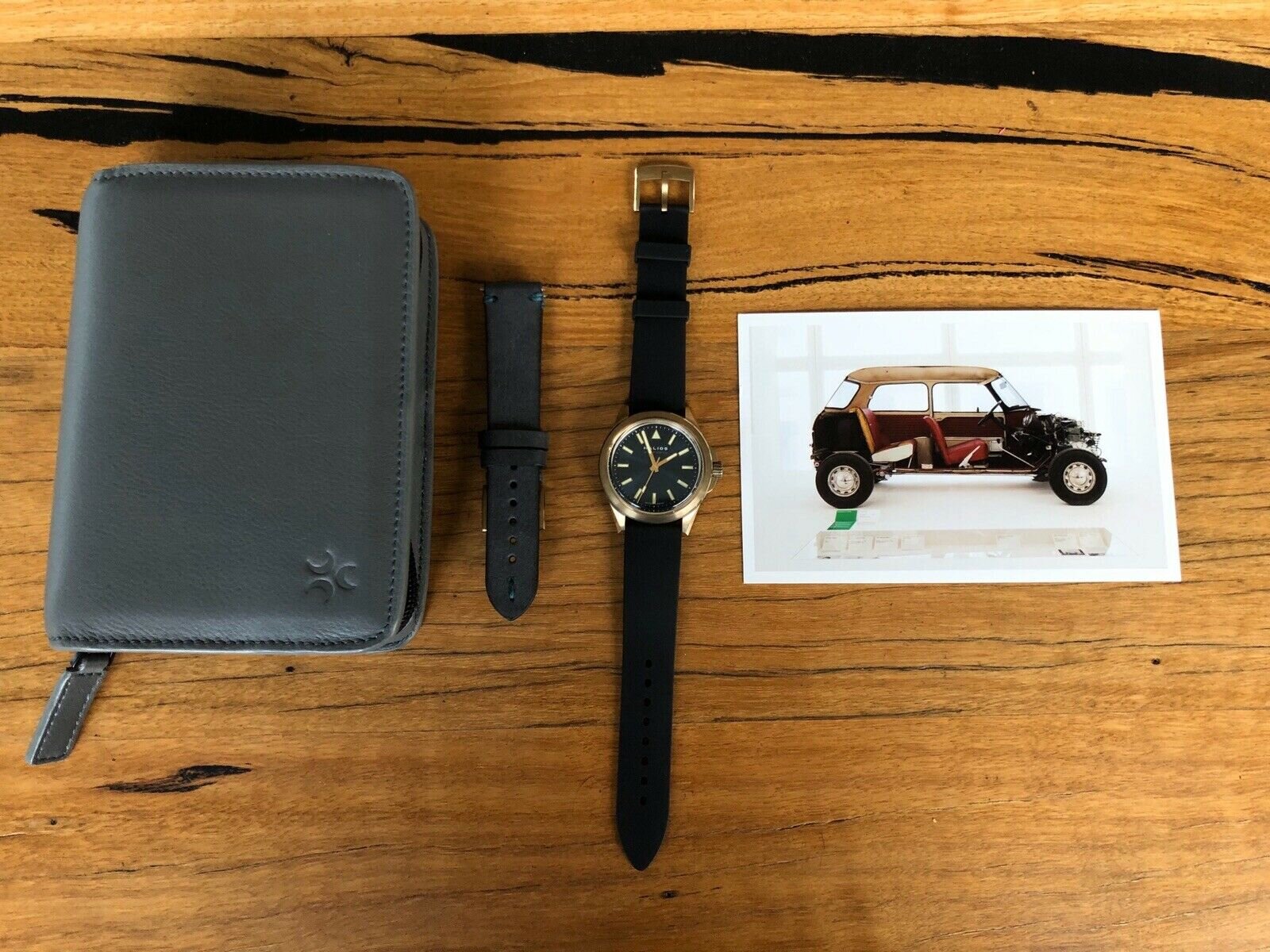 Halios Seaforth Bronze Blue Dial - 2019