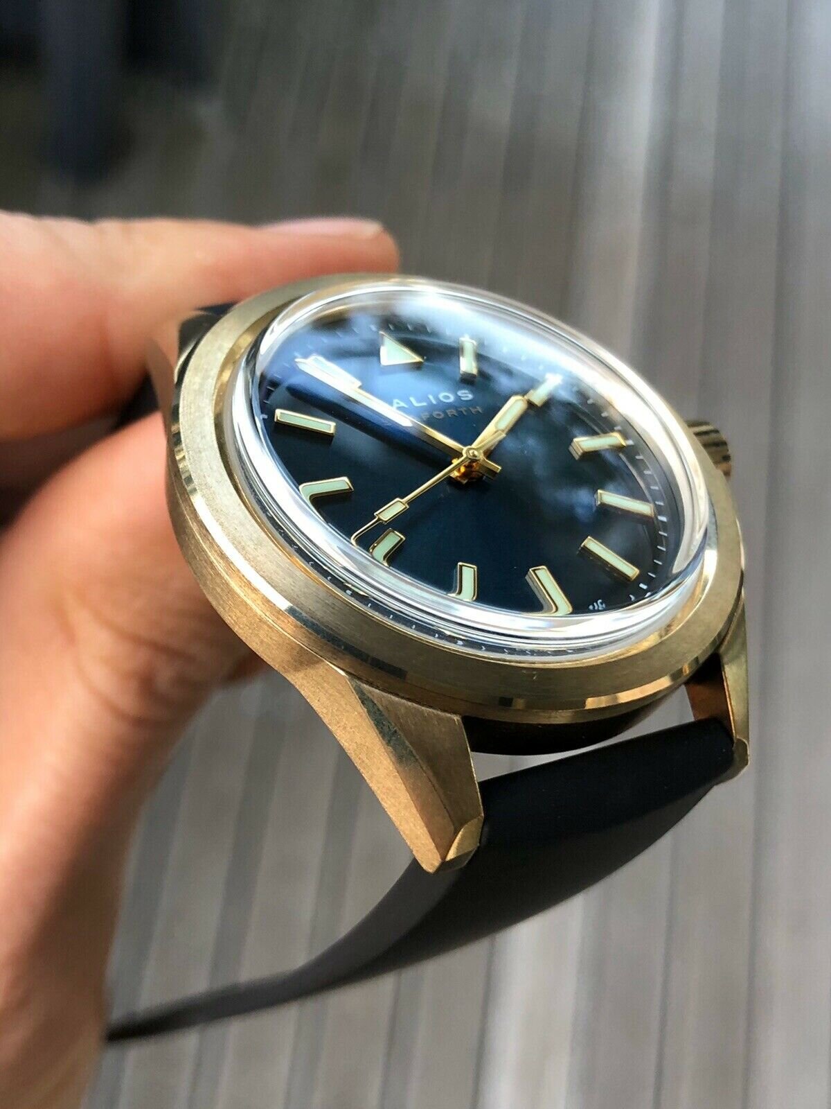 Halios Seaforth Bronze Blue Dial - 2019