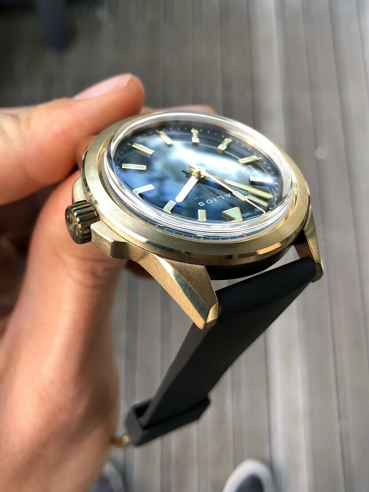 Halios Seaforth Bronze Blue Dial - 2019