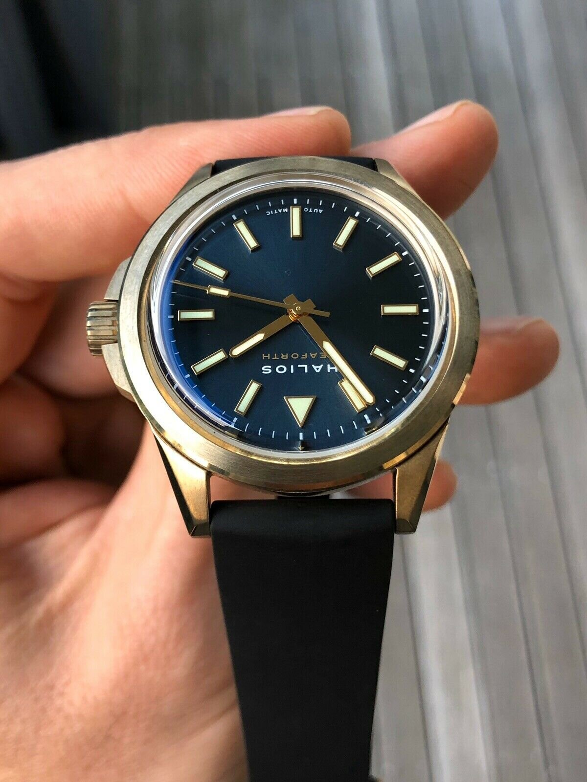 Halios Seaforth Bronze Blue Dial - 2019