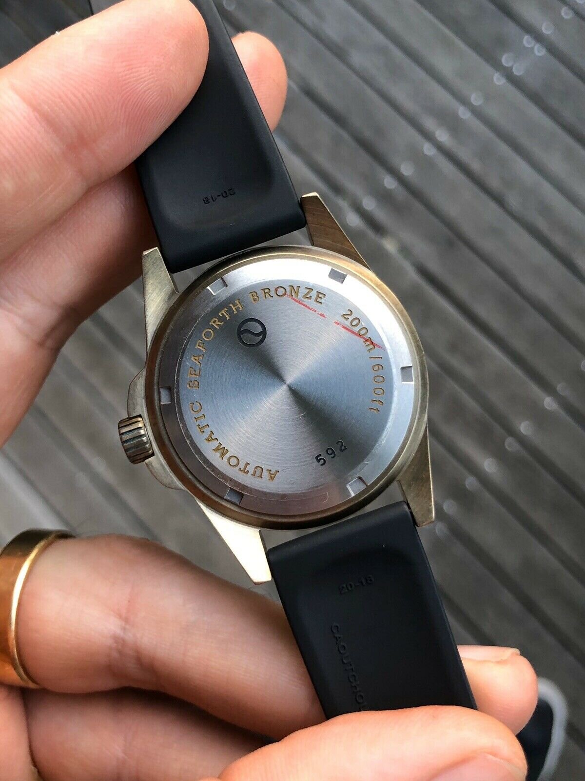 Halios Seaforth Bronze Blue Dial - 2019