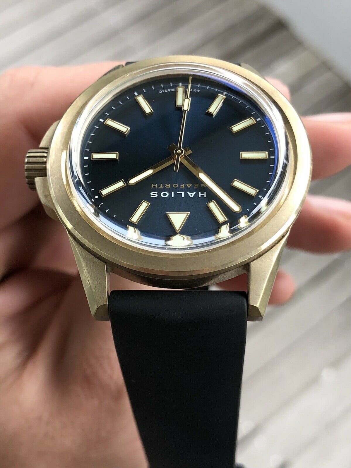 Halios Seaforth Bronze Blue Dial – 2019