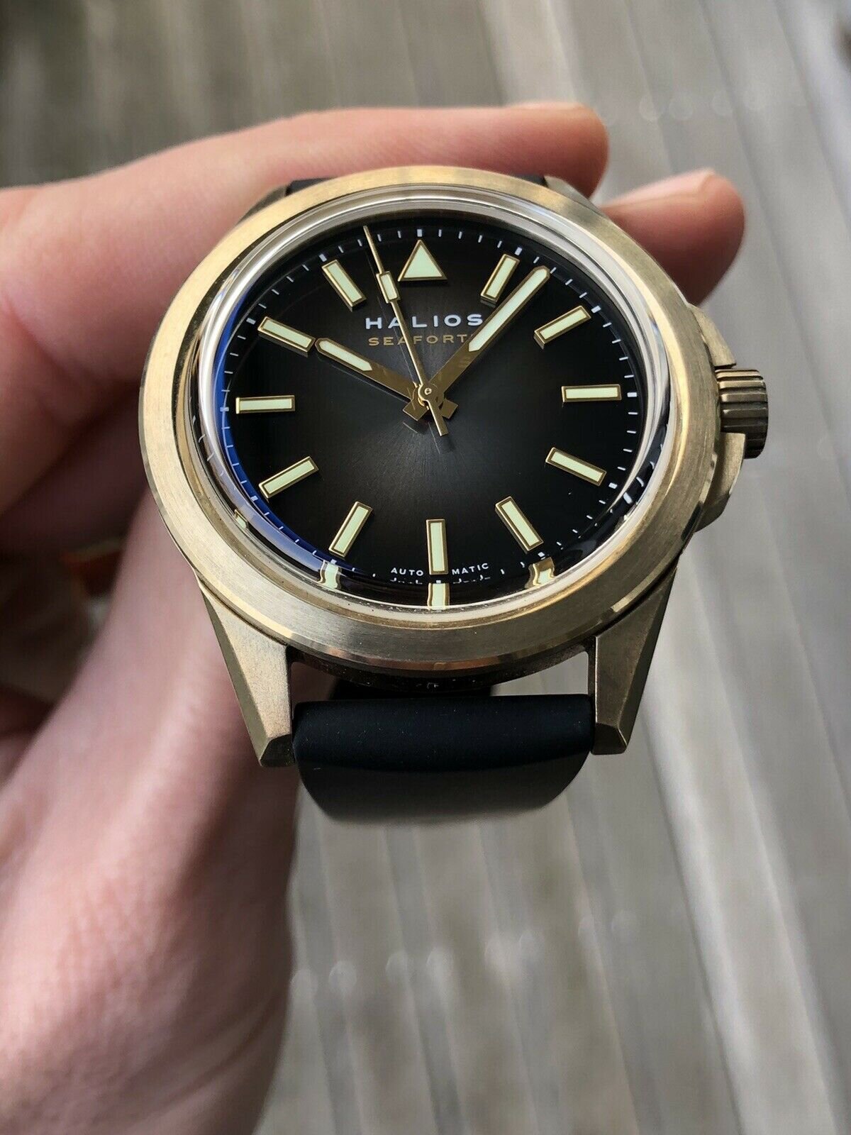Halios Seaforth Bronze Grey Fume Dial - 2019