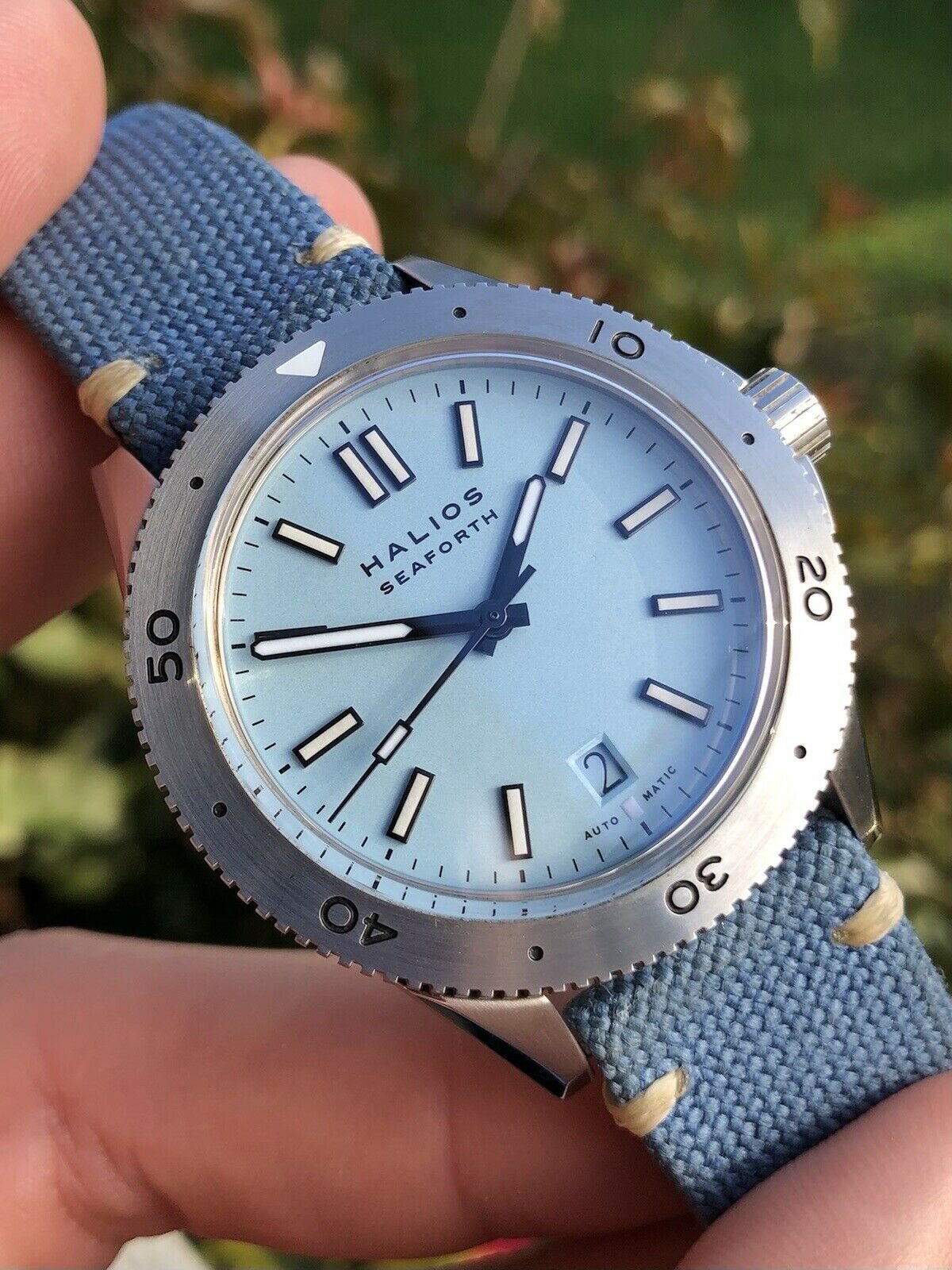 Halios Seaforth Pastel Blue Watch Vault Australia