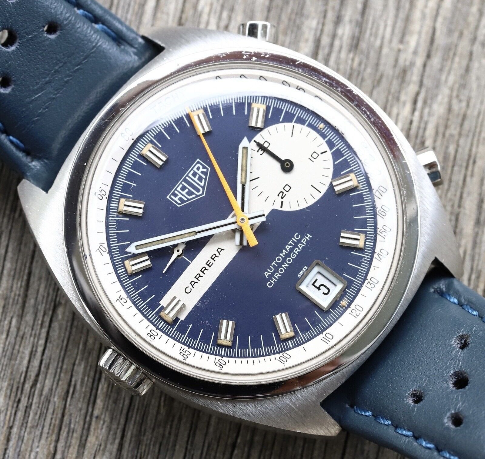 Heuer Carrera Automatic Ref. 1553N Vintage Chronograph