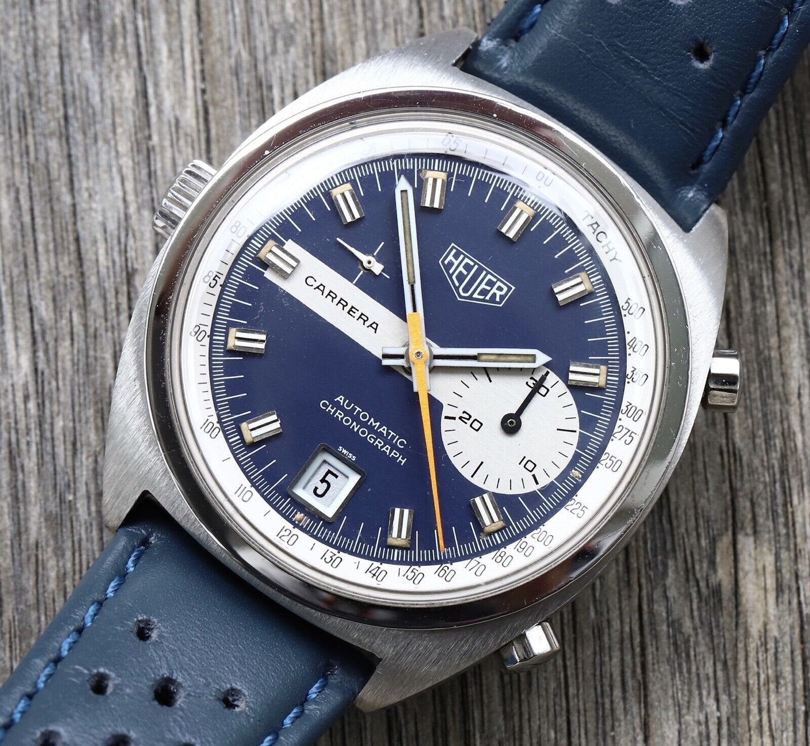 Heuer Carrera Automatic Ref. 1553N Vintage Chronograph