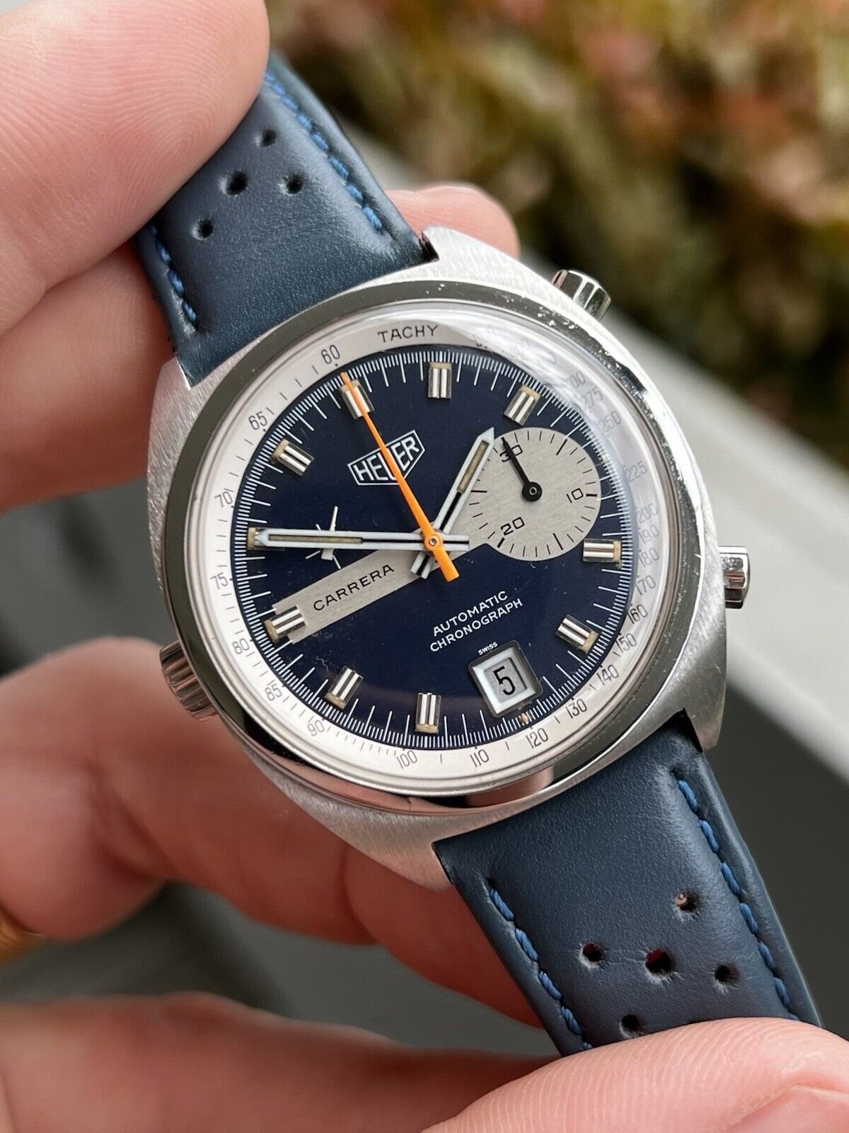 Heuer Carrera Automatic Ref. 1553N Vintage Chronograph