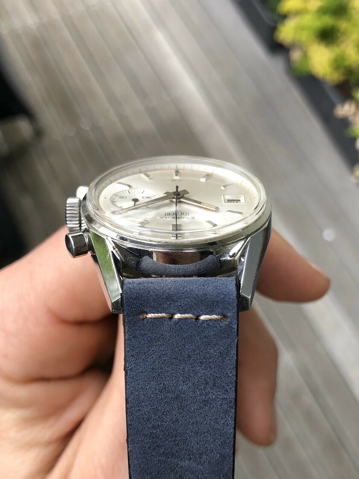 Heuer Carrera Dato 45 3147S - Circa 1960's