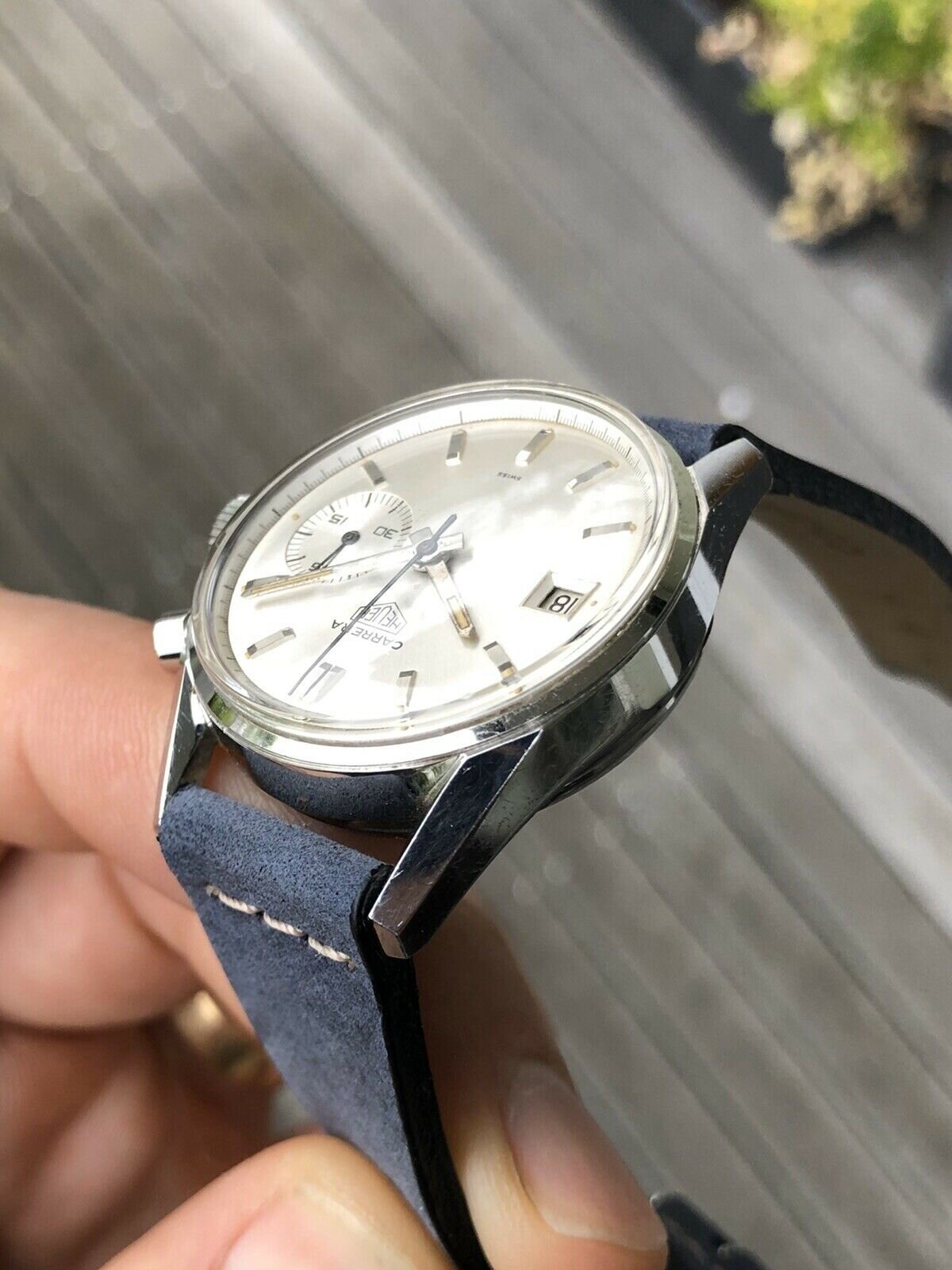 Heuer Carrera Dato 45 3147S - Circa 1960's