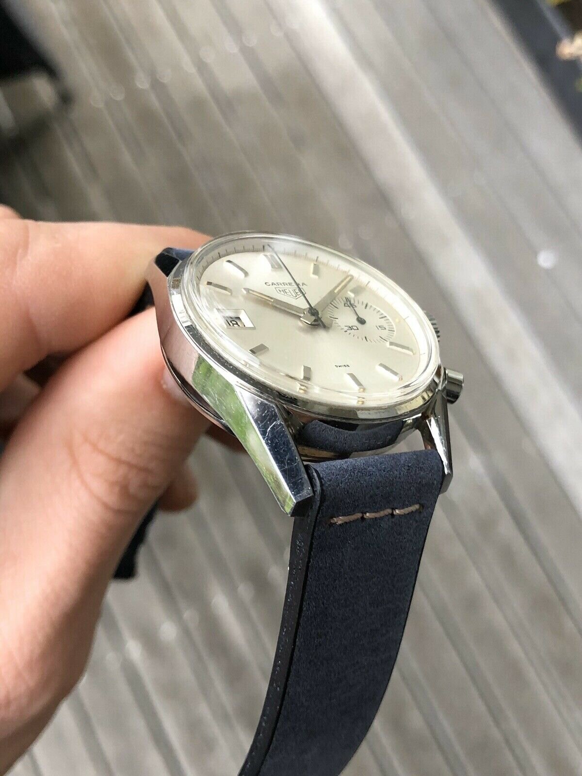 Heuer Carrera Dato 45 3147S - Circa 1960's