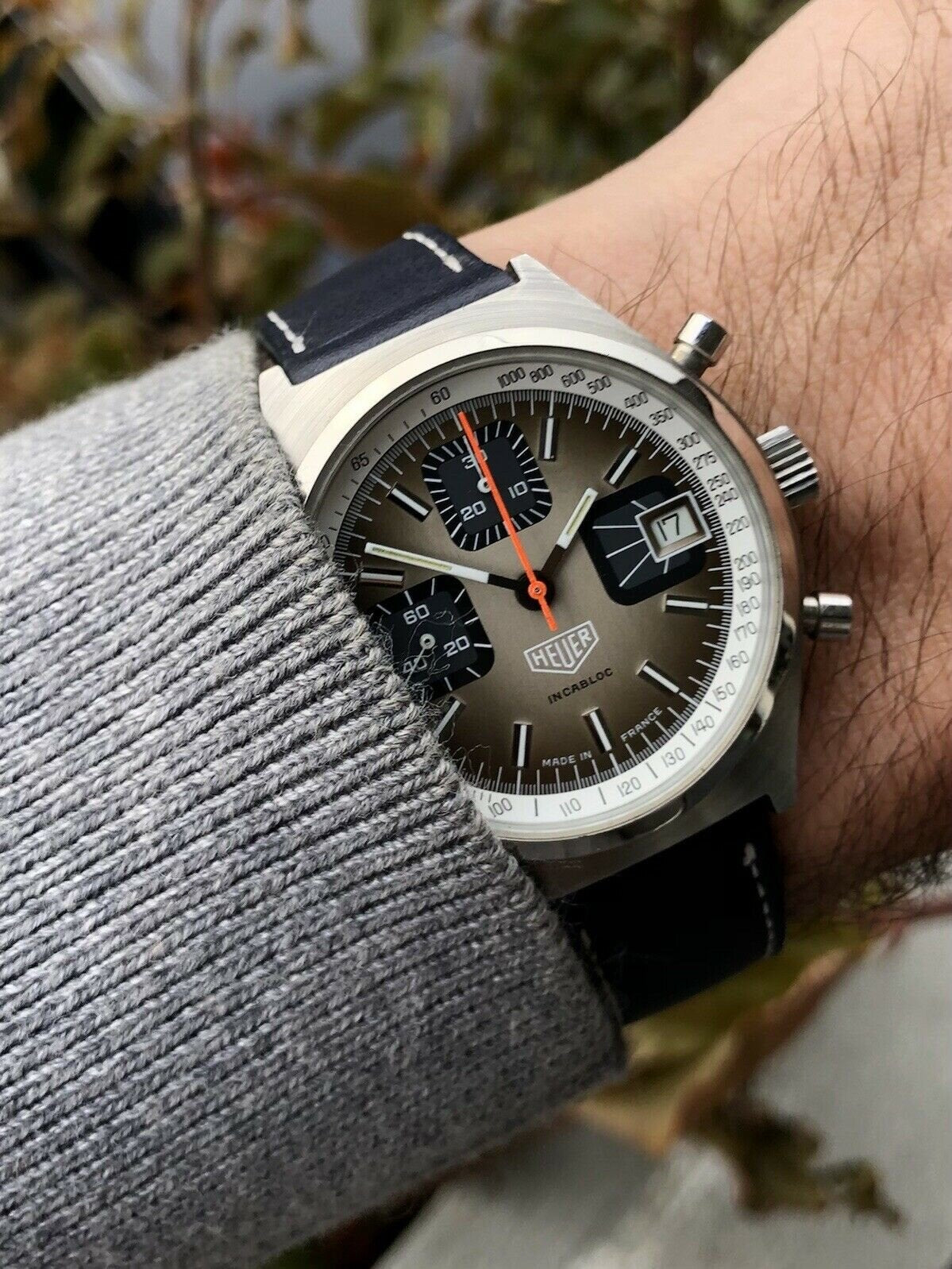 Incabloc chronograph shop