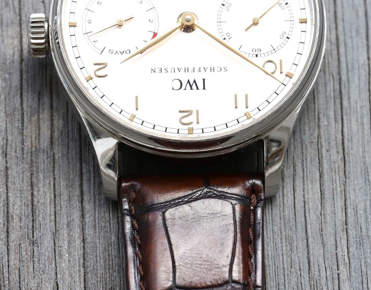 IWC Portuguese 7 Day Steel IW500114 IW5001 14 Watch Vault Australia