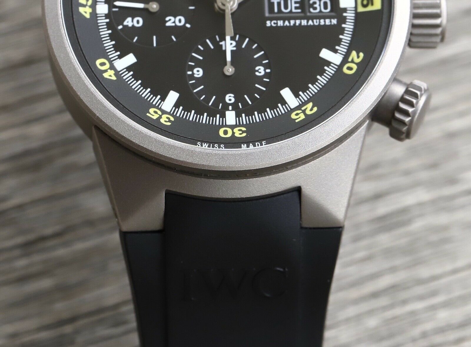IWC Aquatimer Chronograph Titanium IW371918 Watch Vault Australia