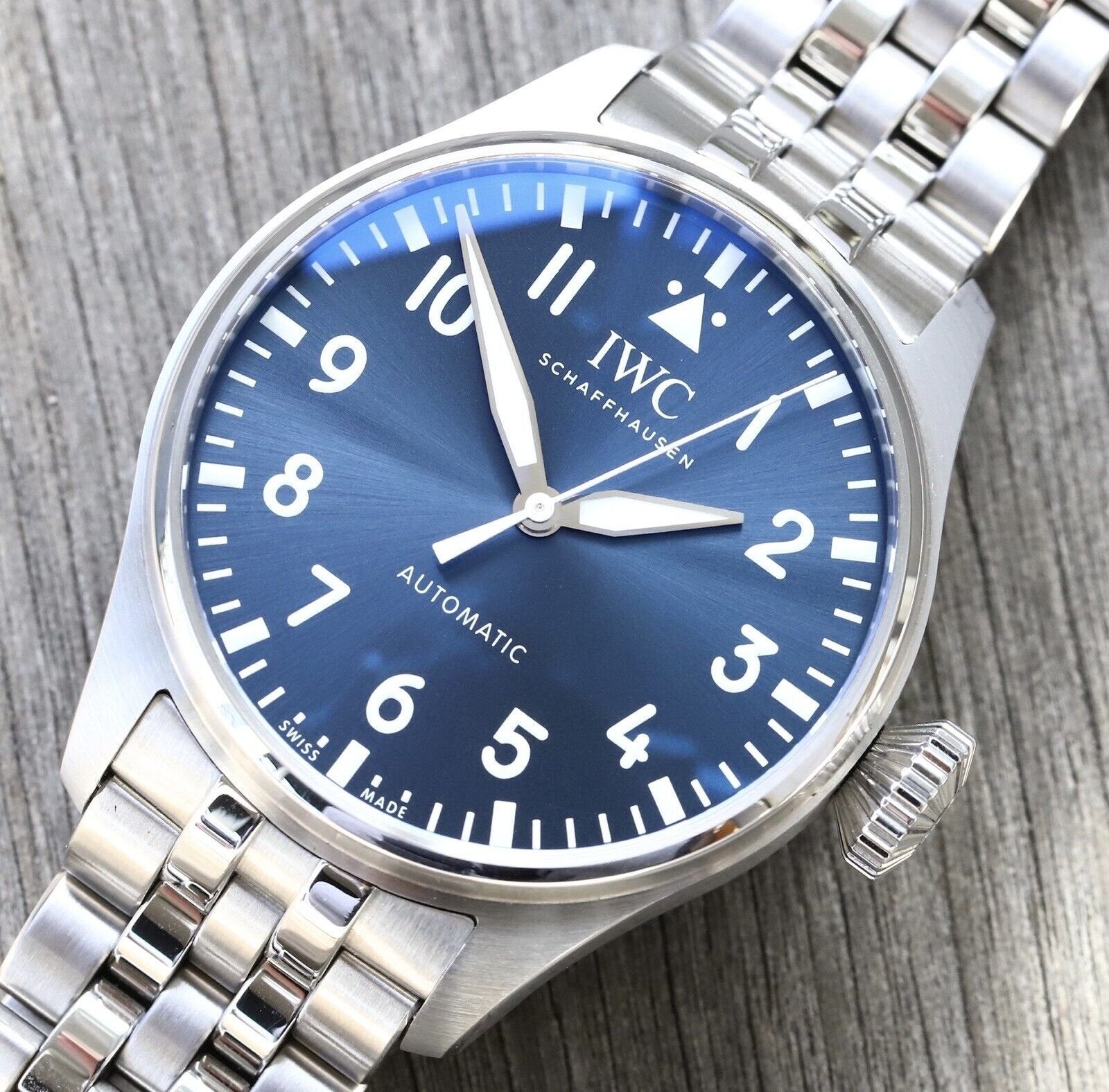 IWC Big Pilot Automatic Blue Dial 43mm Bracelet IW329304 - 2021