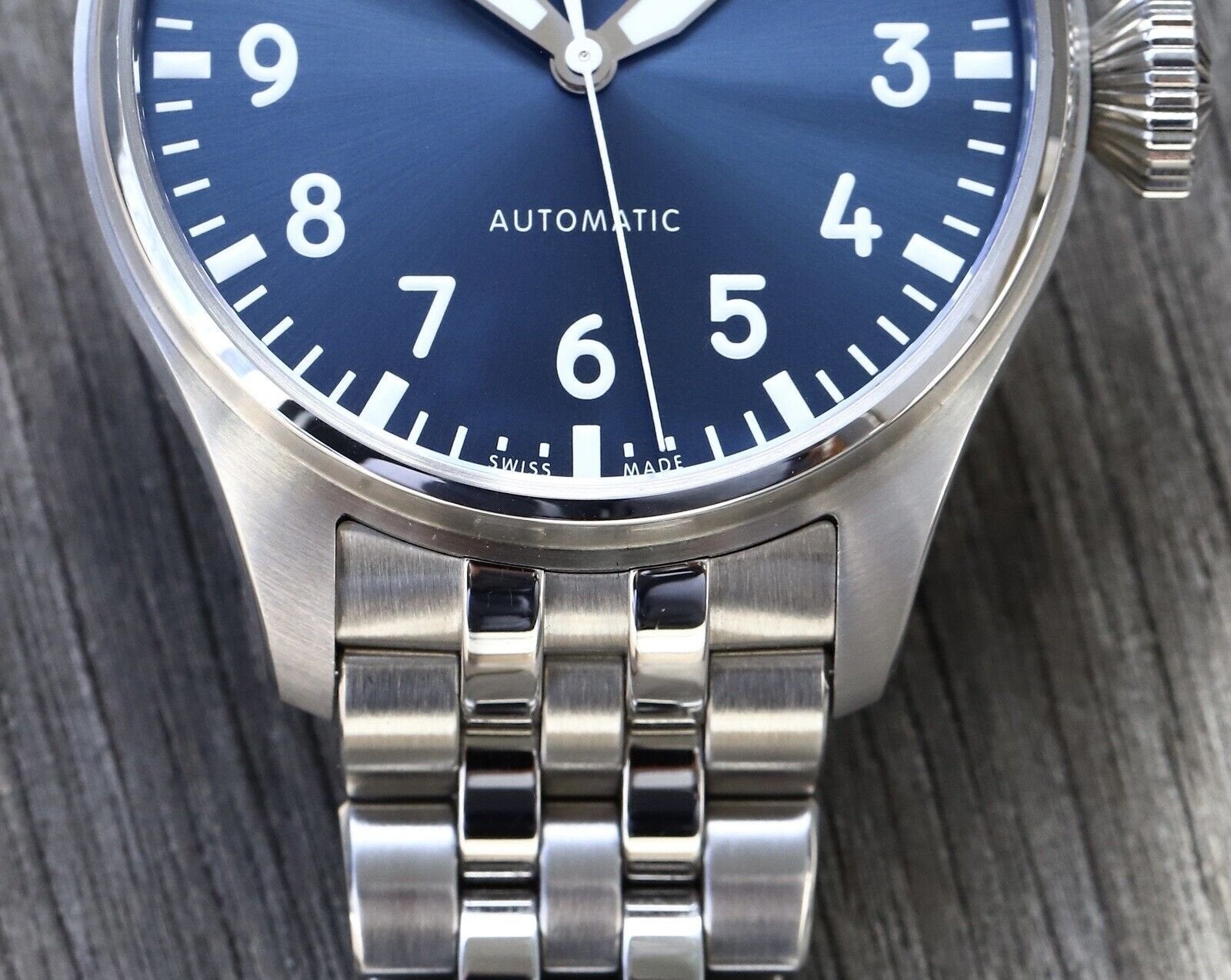 IWC Big Pilot Automatic Blue Dial 43mm Bracelet IW329304 - 2021