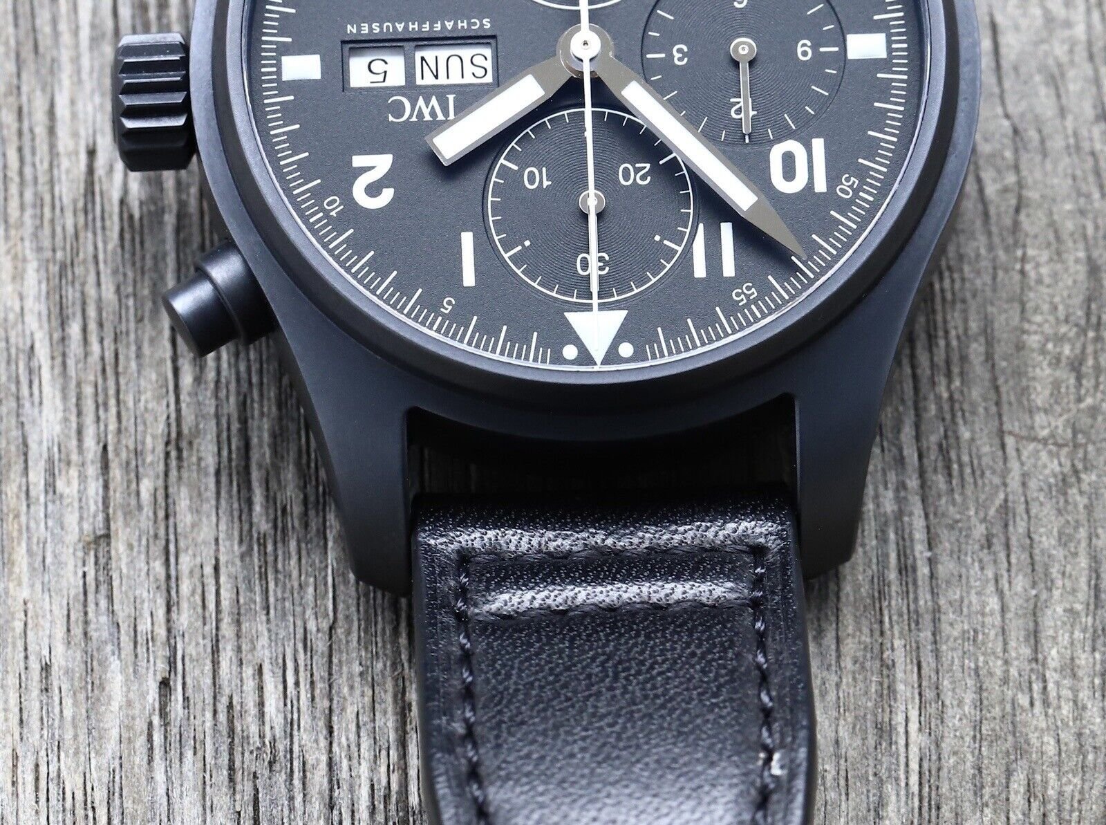 IWC Pilot's Watch Chronograph Edition “Tribute to 3705” Ceramic IW387905 - 2021