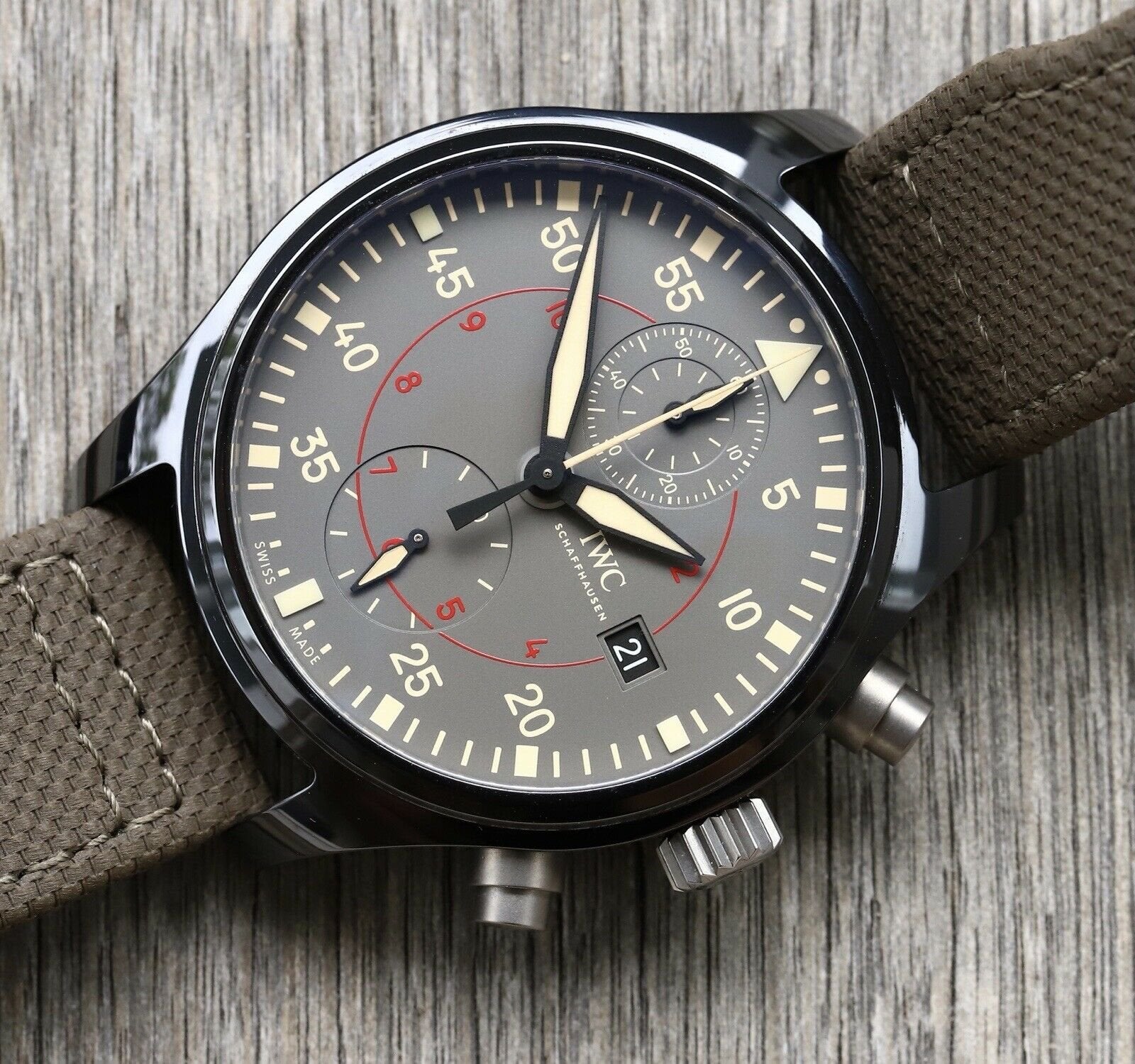 IWC Pilot's Watch Top Gun Miramar Chronograph IW389002 - 2016
