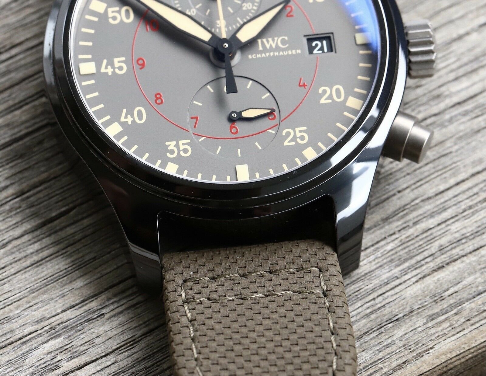 IWC Pilot s Watch Top Gun Miramar Chronograph IW389002 2016 Watch Vault Australia