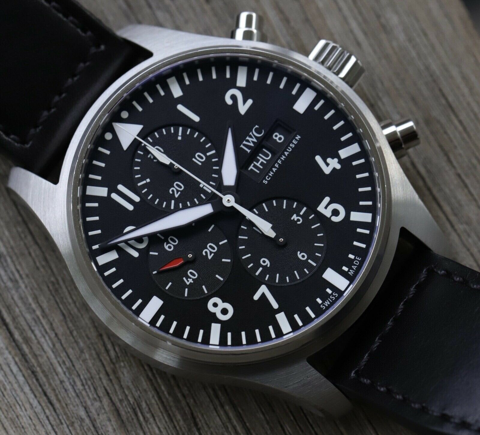 IWC Pilot’s Watch Chronograph Black IW377709 - 2017