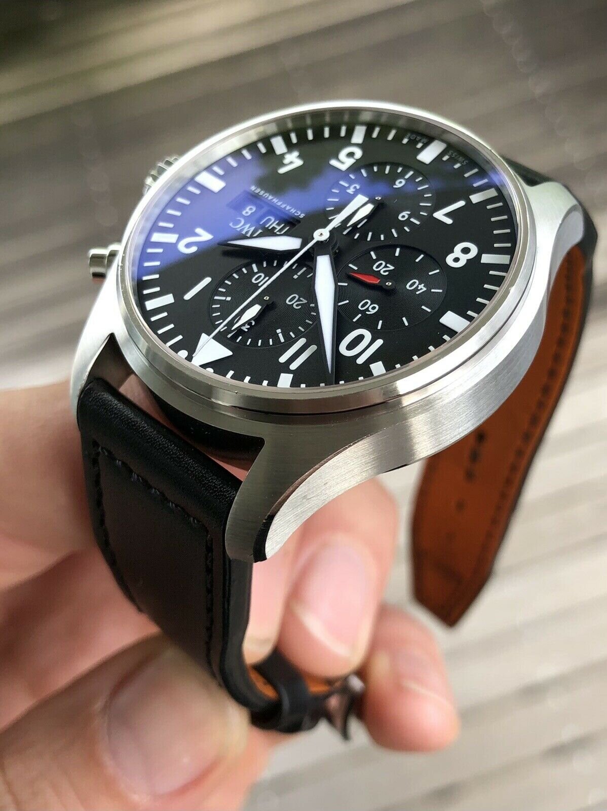 IWC Pilot’s Watch Chronograph Black IW377709 - 2017