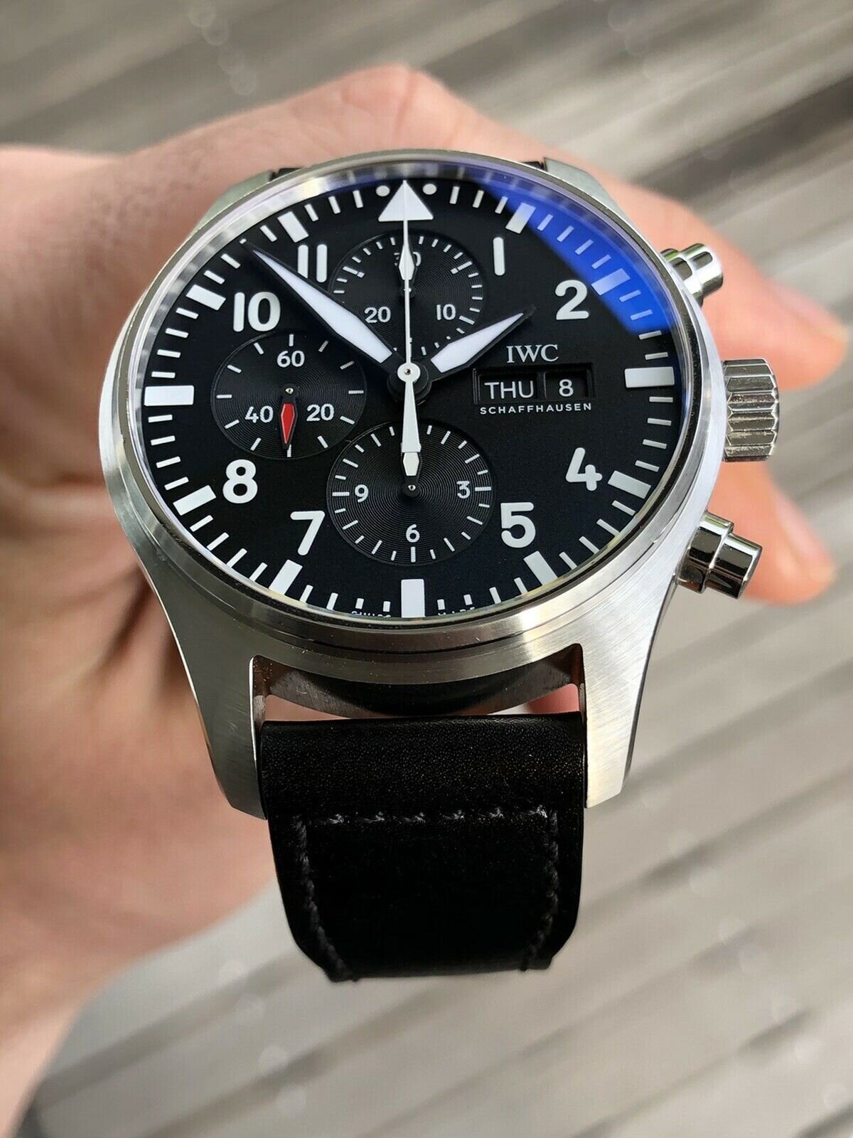 IWC Pilot’s Watch Chronograph Black IW377709 - 2017