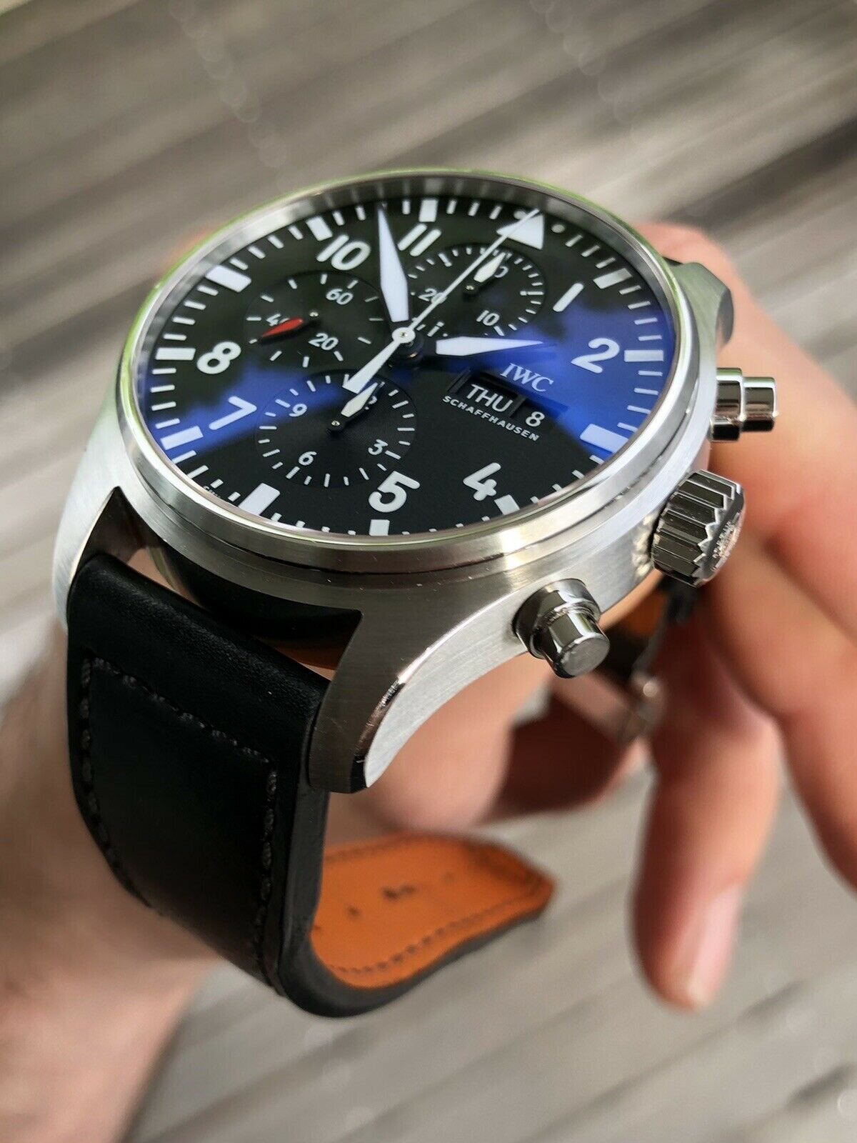 IWC Pilot’s Watch Chronograph Black IW377709 - 2017