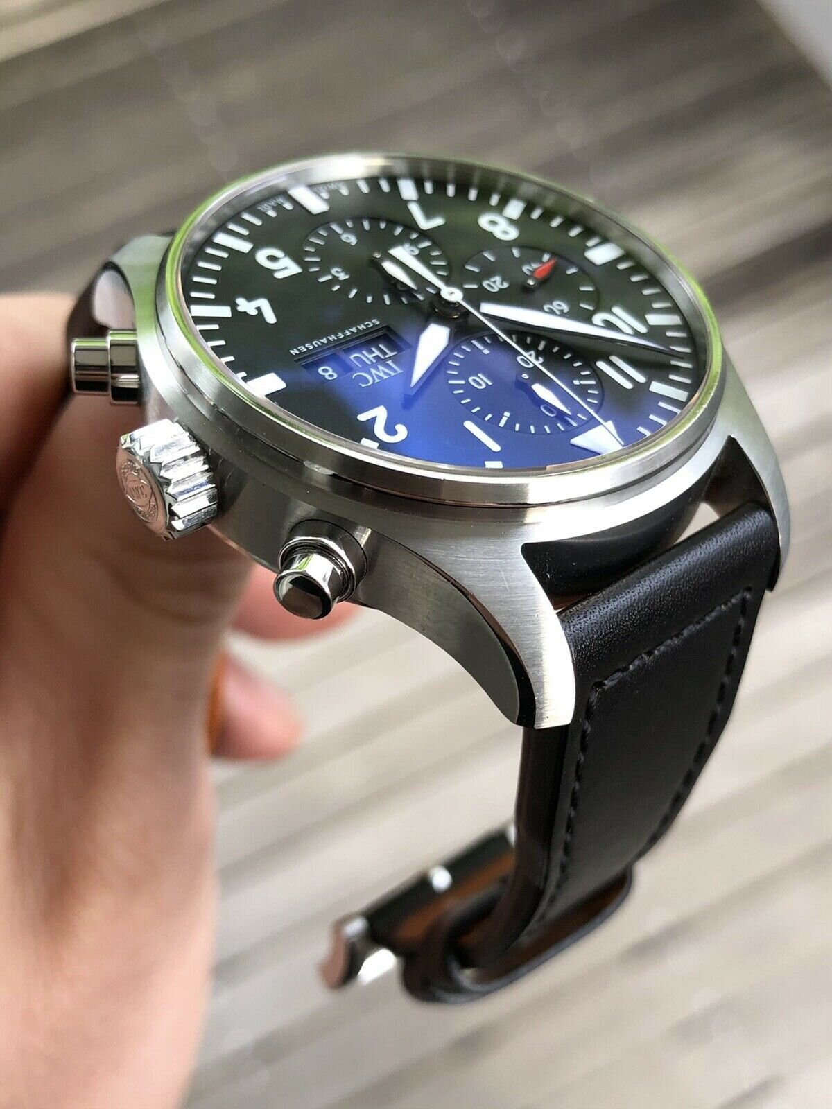 IWC Pilot’s Watch Chronograph Black IW377709 - 2017