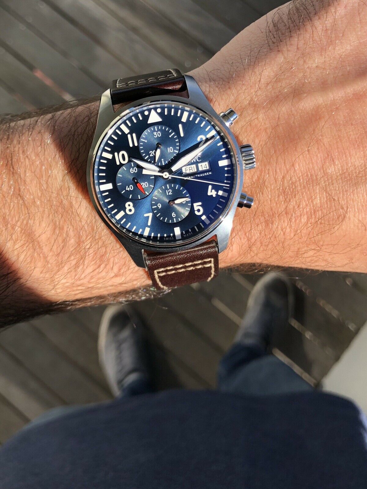 IWC Pilot s Watch Chronograph Edition Le Petit Prince IW377714 201 Watch Vault Australia