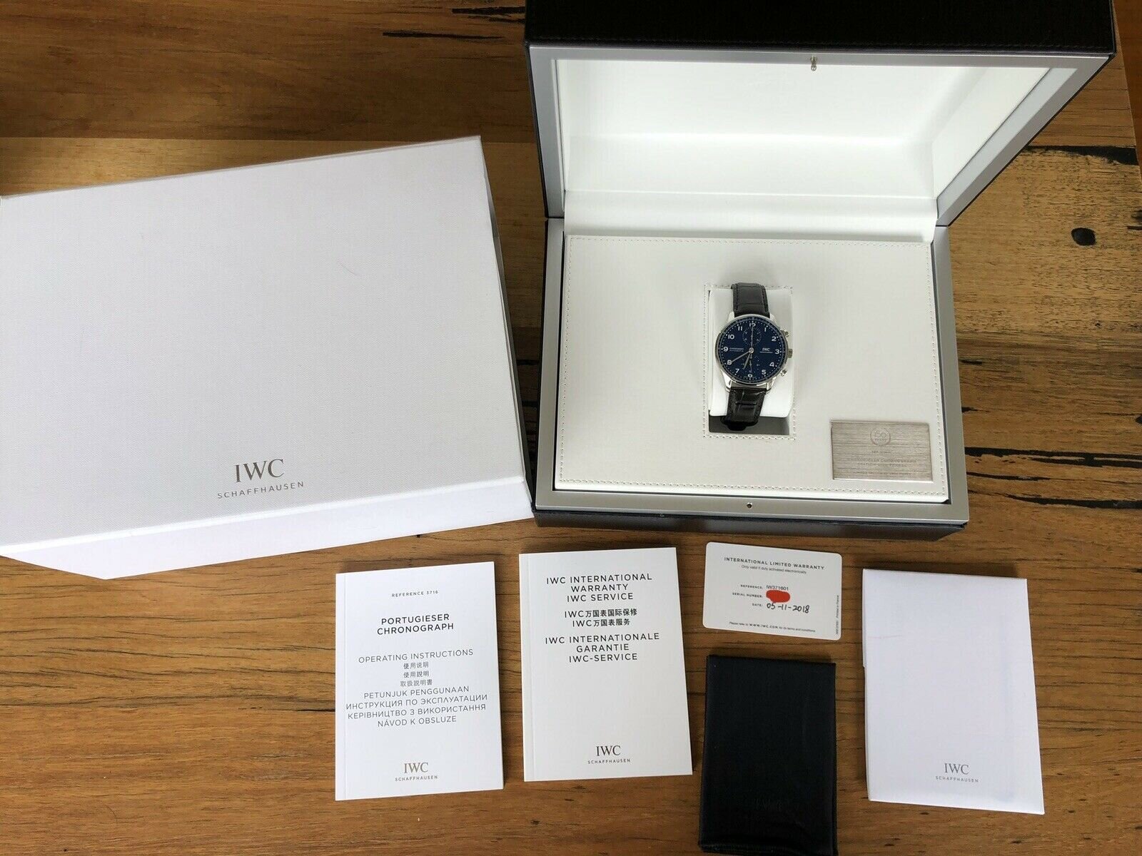 IWC Portugieser Chronograph Edition “150 Years” IW371601 – 2018