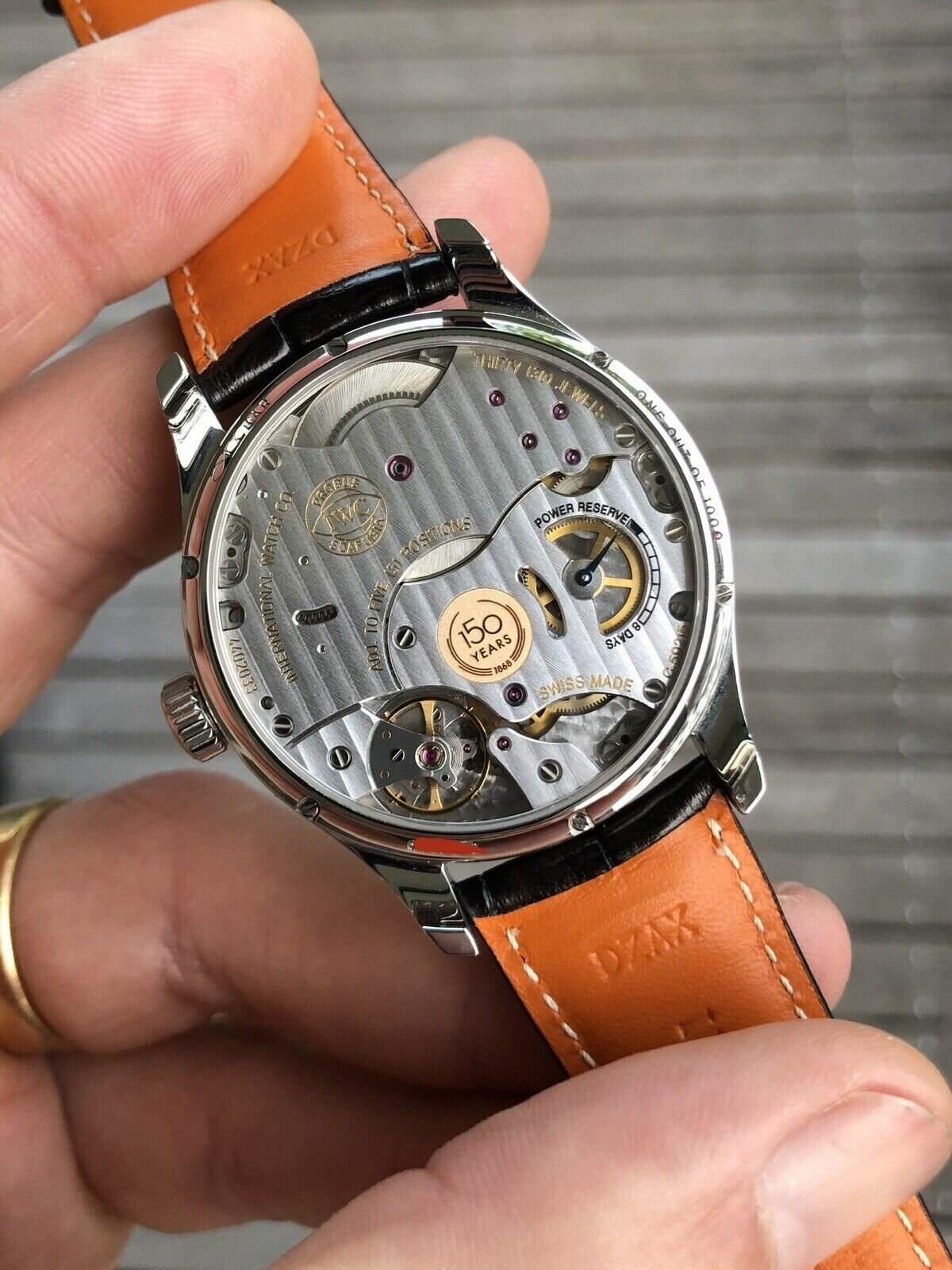 Iwc portuguese hand wound outlet