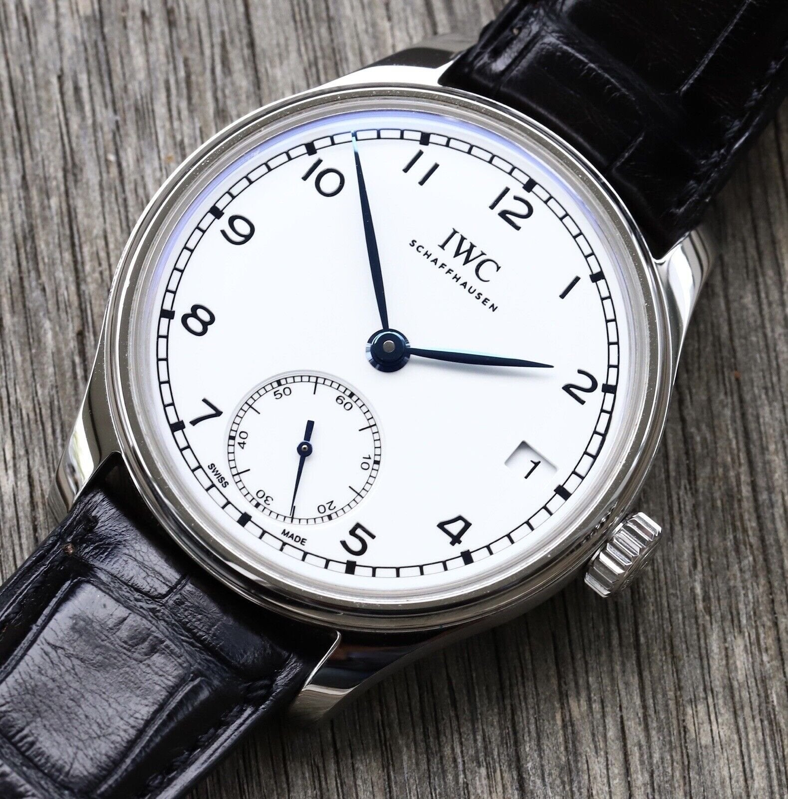 IWC Portugieser Hand-Wound Eight Days Edition “150 Years” IW510212