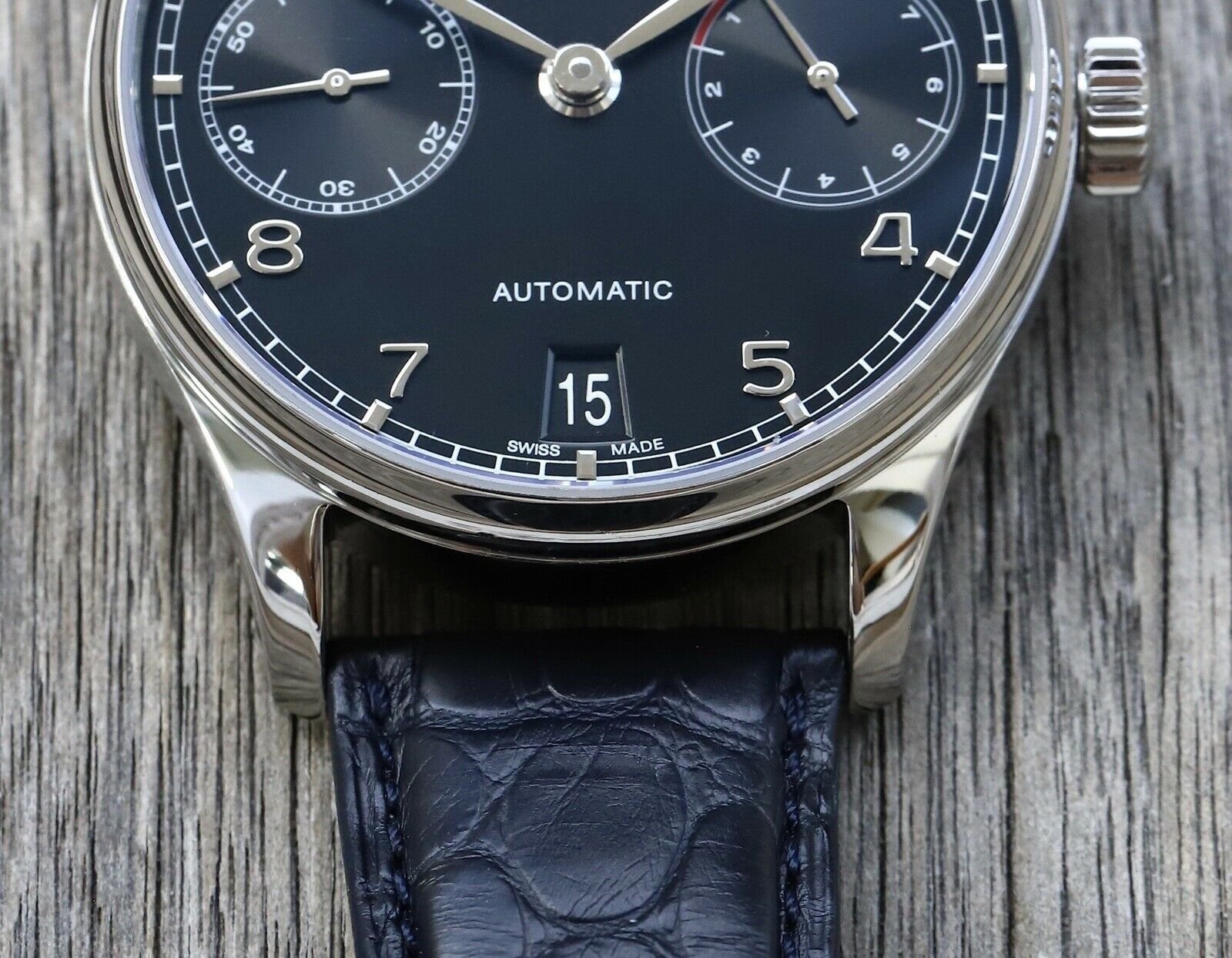 IWC Portuguese 7-Day Steel IW5001-09 IW500109 – 2007