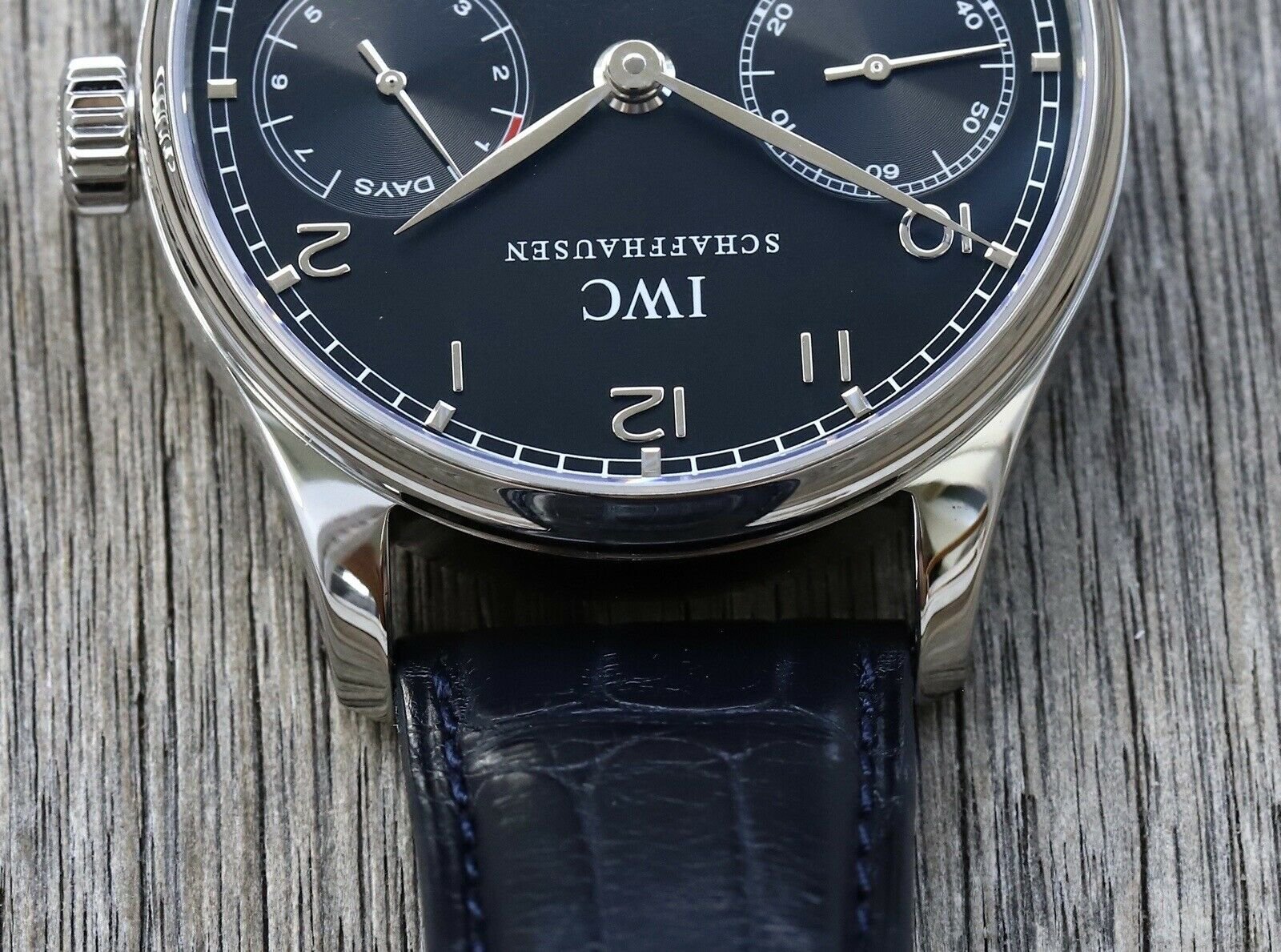 IWC Portuguese 7-Day Steel IW5001-09 IW500109 – 2007