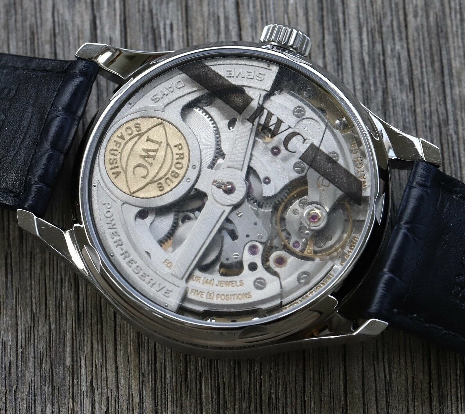 IWC Portuguese 7-Day Steel IW5001-09 IW500109 – 2007