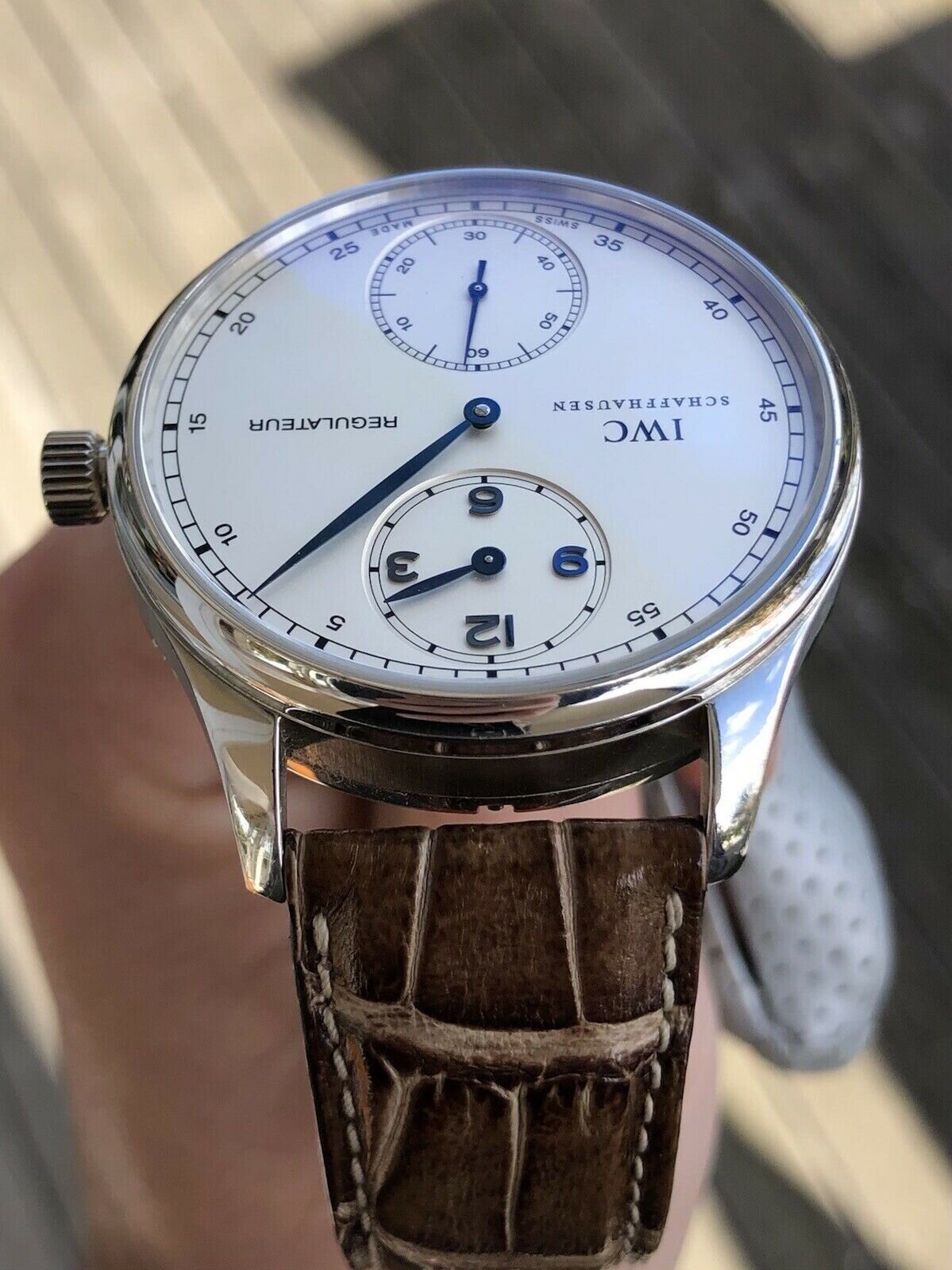 IWC Portuguese Regulateur Steel IW5444 01 IW544401 Watch Vault Australia