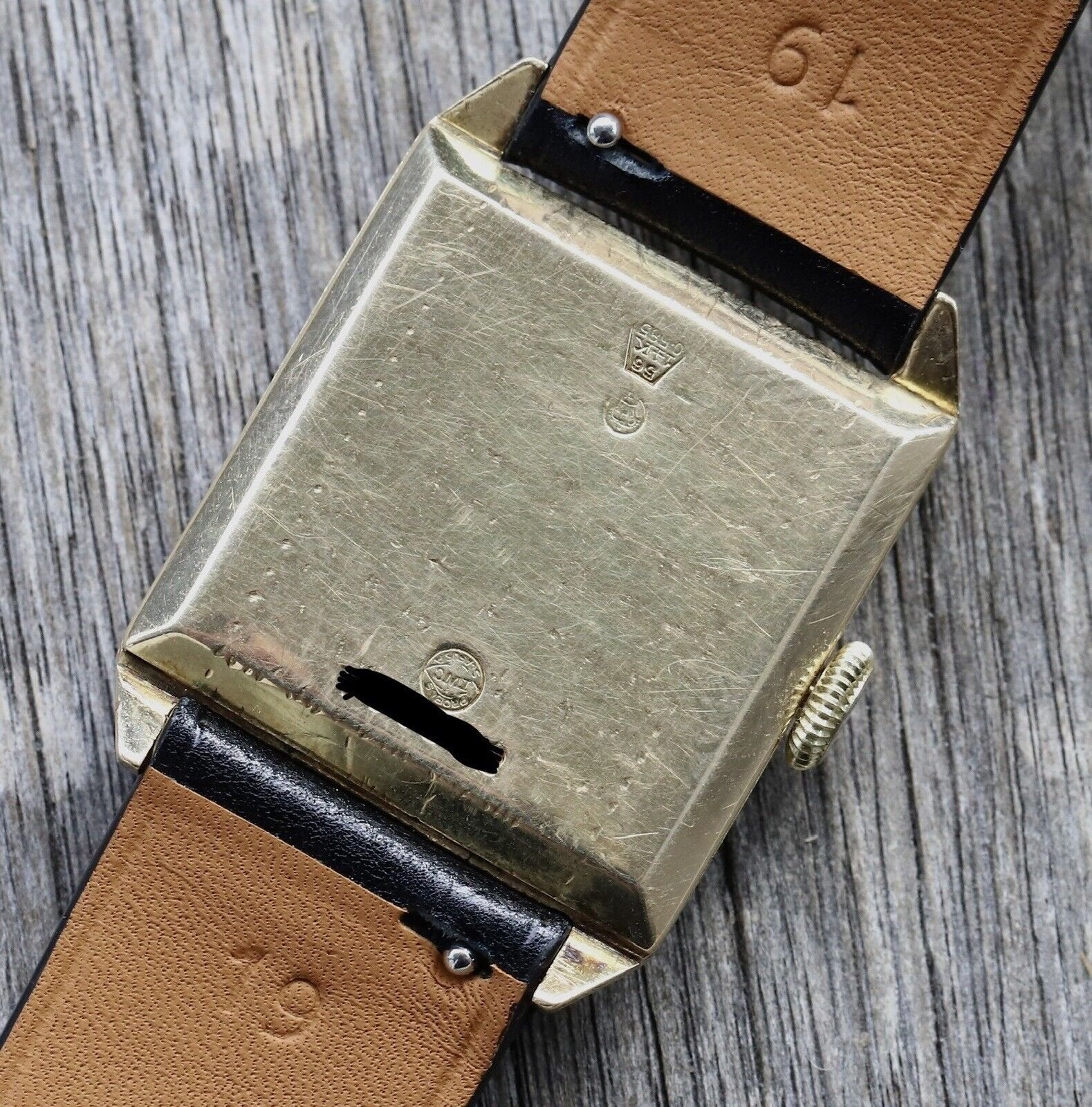IWC Schaffhausen 14k Gold Antique Art Deco - 1926