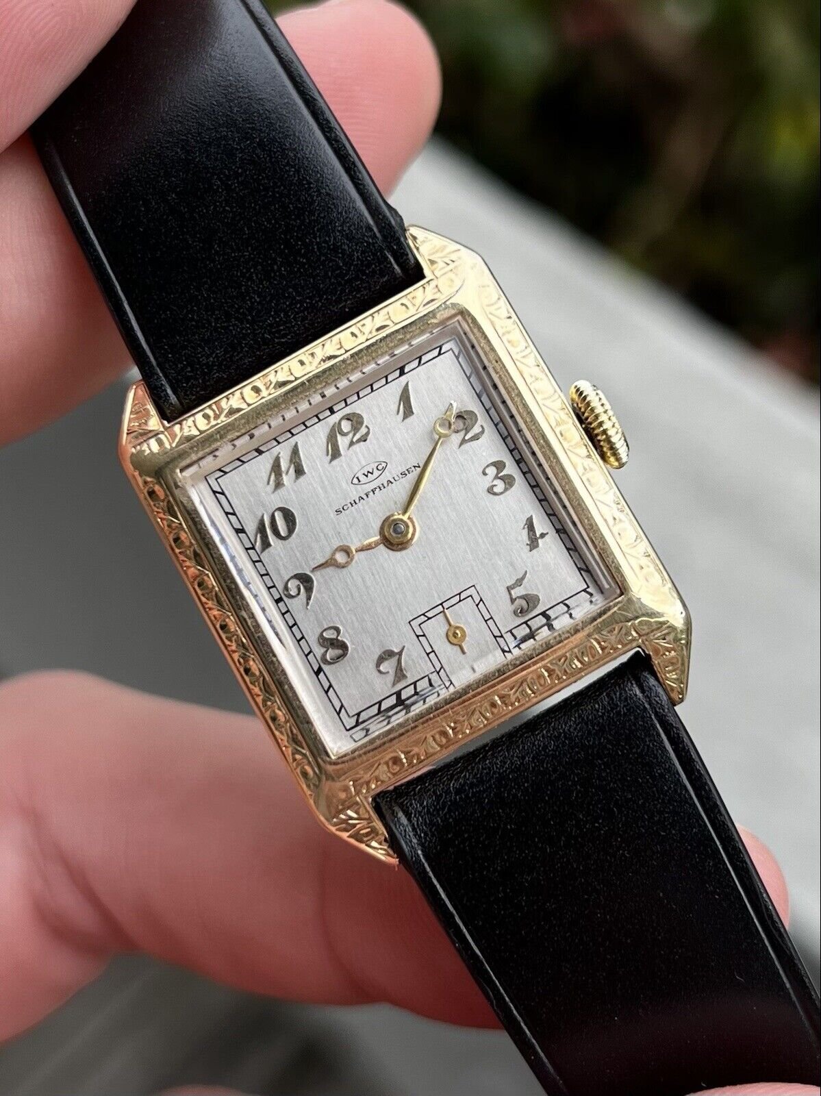 IWC Schaffhausen 14k Gold Antique Art Deco - 1926