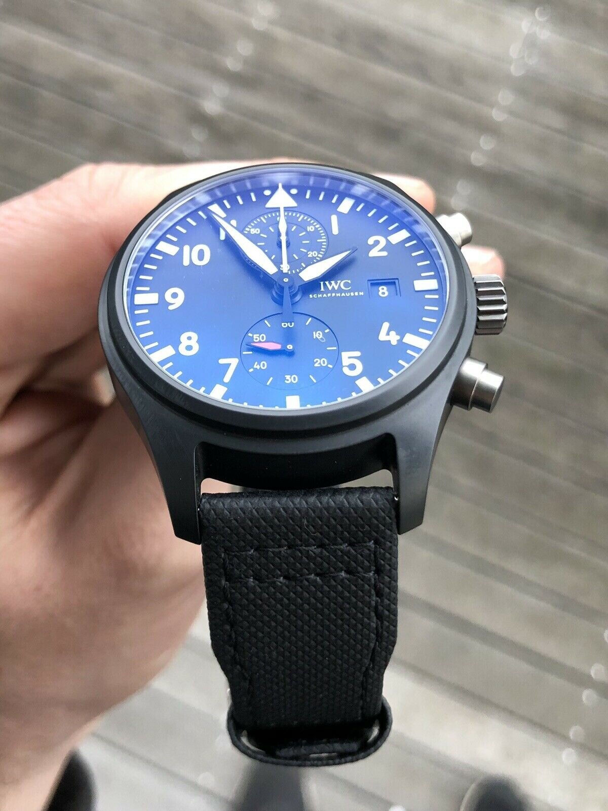IWC Schaffhausen Pilot s Watch Chronograph Top Gun IW389001 2020 Watch Vault Australia