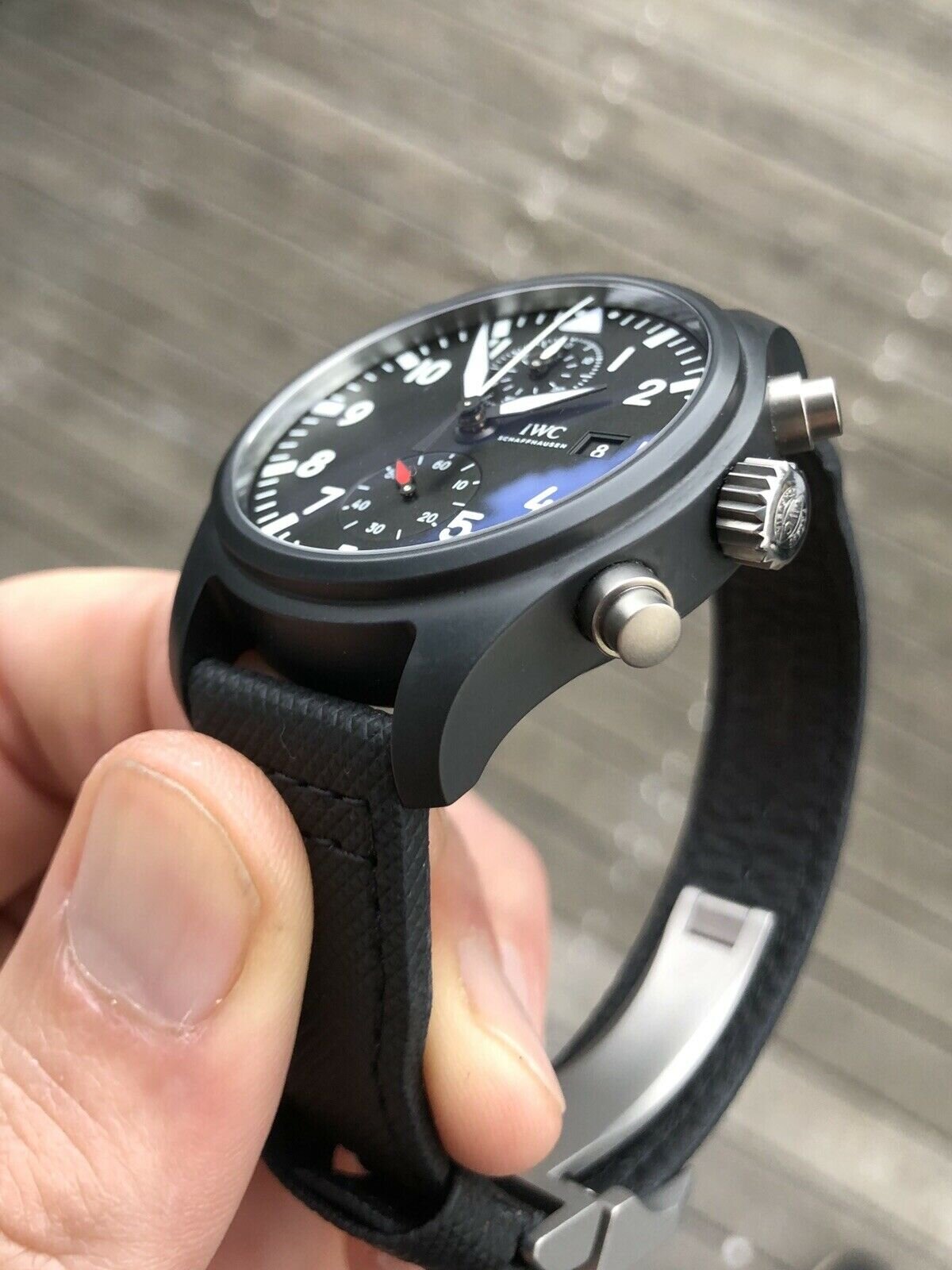 IWC Schaffhausen Pilot s Watch Chronograph Top Gun IW389001 2020 Watch Vault Australia