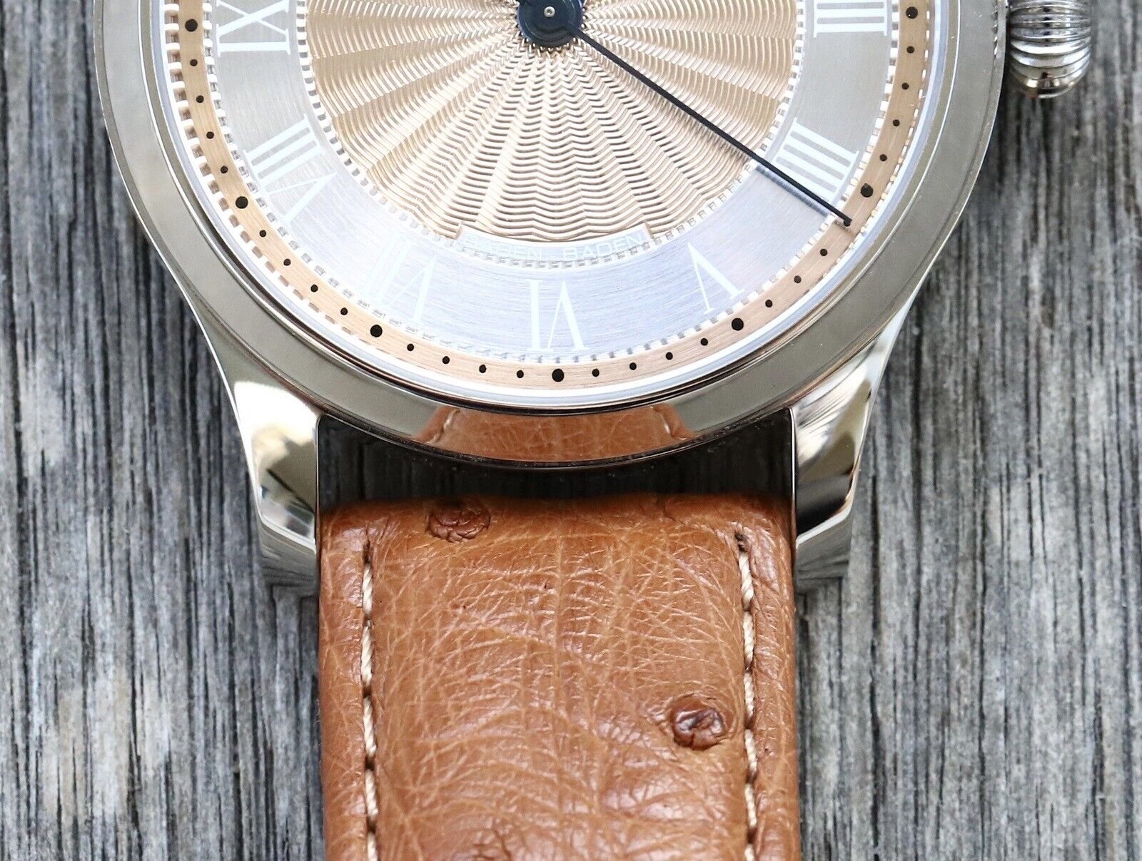 Jaeger & Benzinger Edition 3 Salmon Vintage Movement