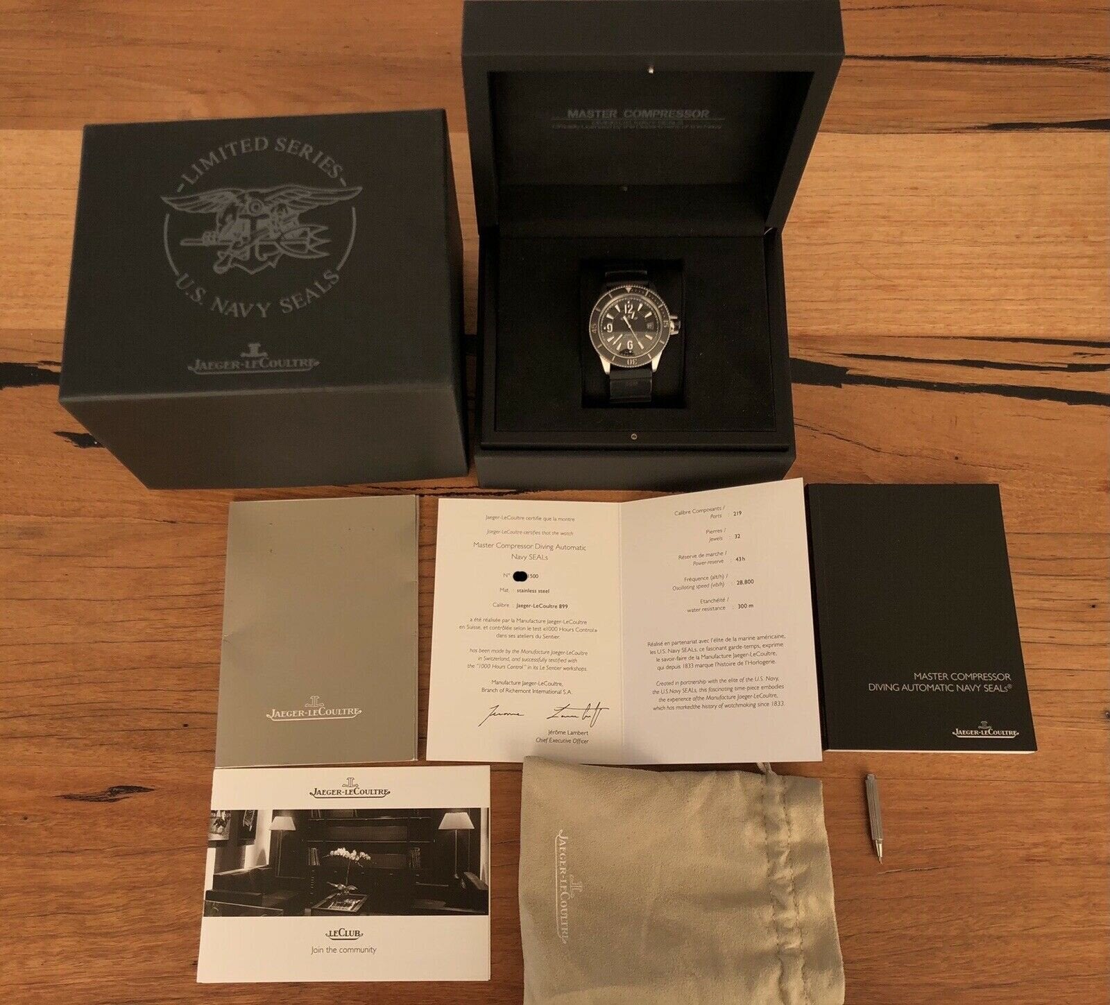 Jaeger LeCoultre Master Compressor Diving Navy Seals Limited Edition&nbsp;Q2018770