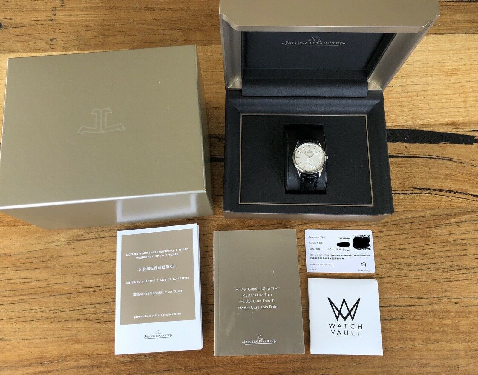 Jaeger LeCoultre Master Ultra Thin Small Seconds Ref: Q1218420 - 2021