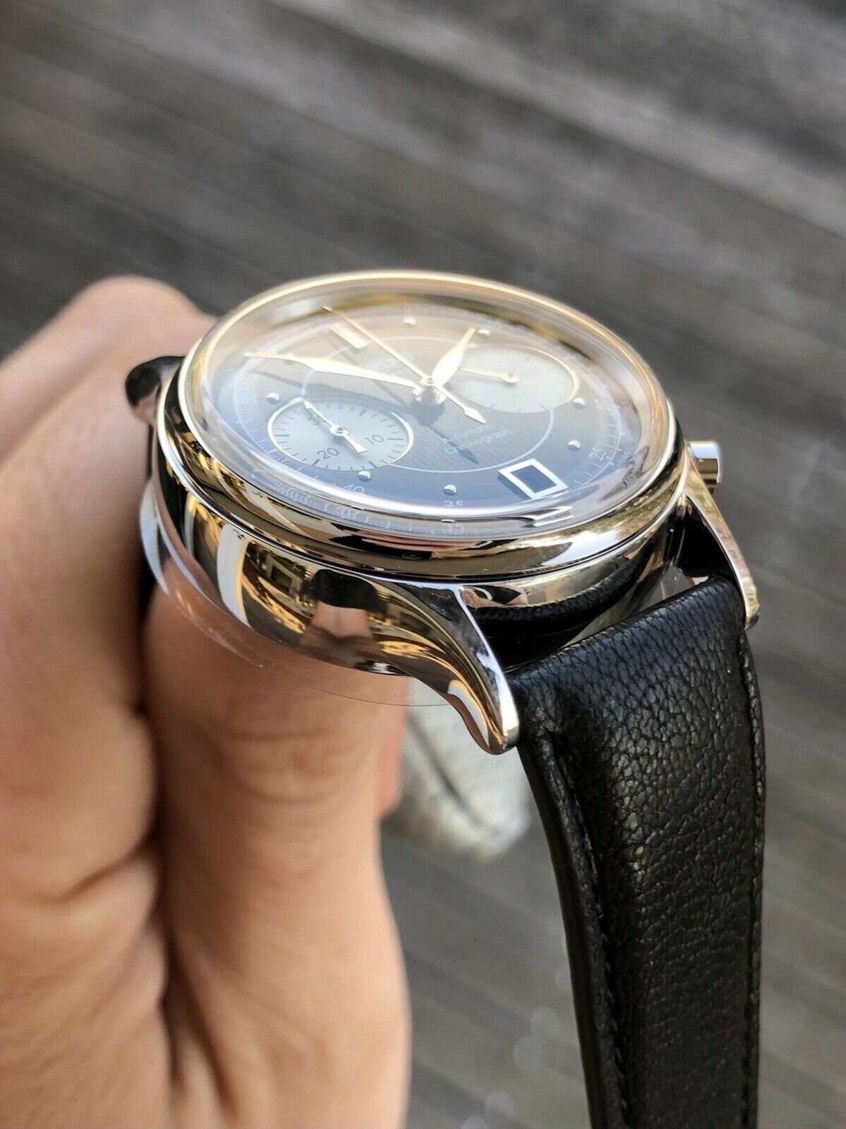 Kurono Tokyo Chronograph 1 Black Dial - Brand new – Watch Vault