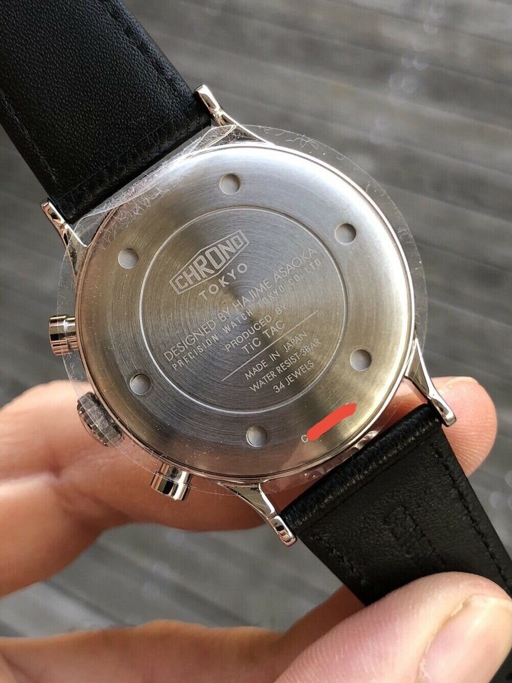 Kurono Tokyo Chronograph 1 Black Dial - Brand new – Watch Vault