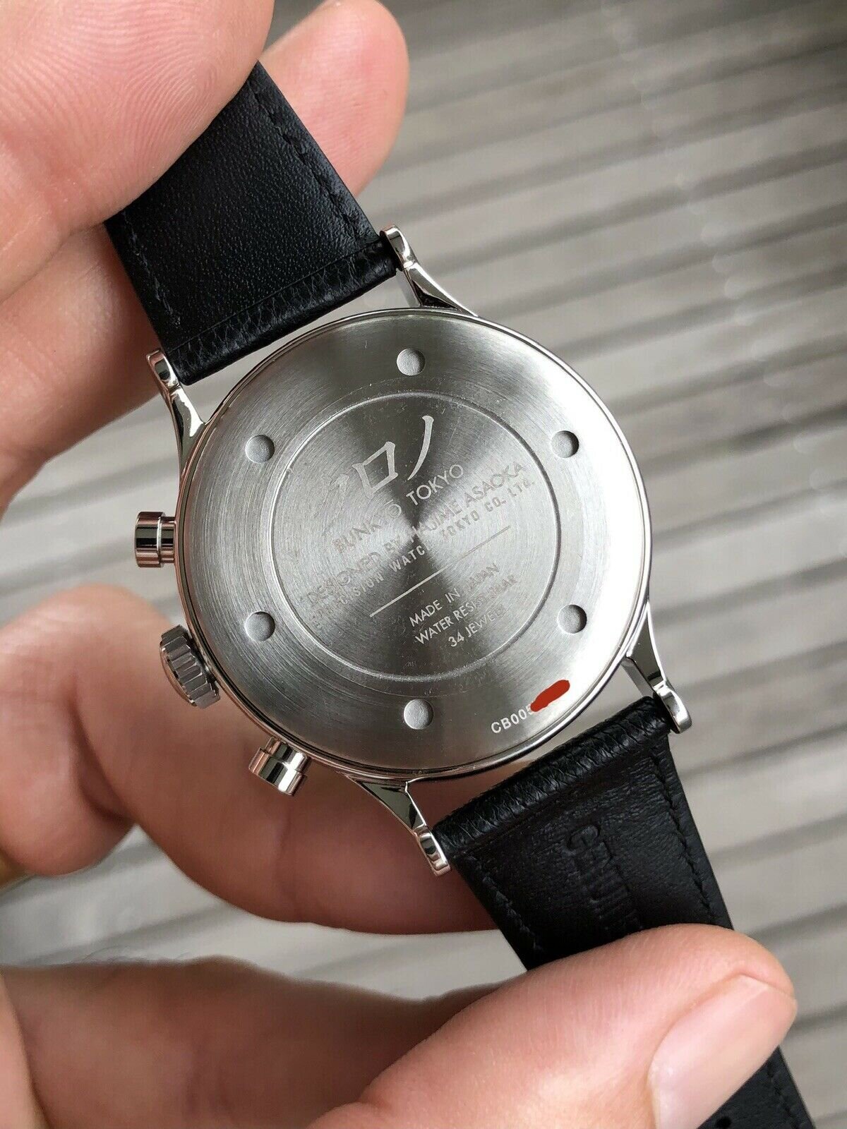 Kurono Tokyo Chronograph 1 Black Dial - Brand new