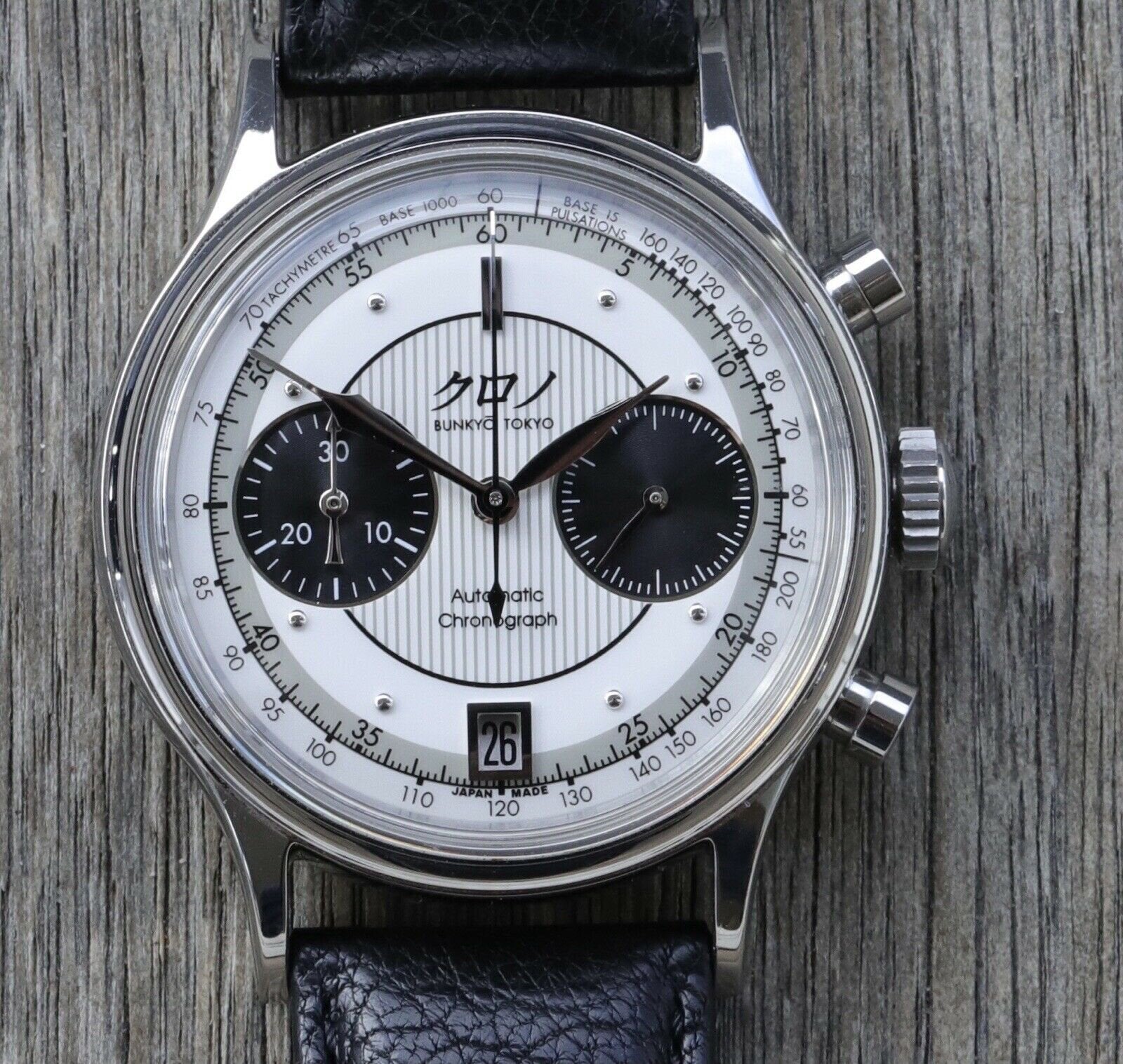 Kurono Tokyo Chronograph 1 White - 2020