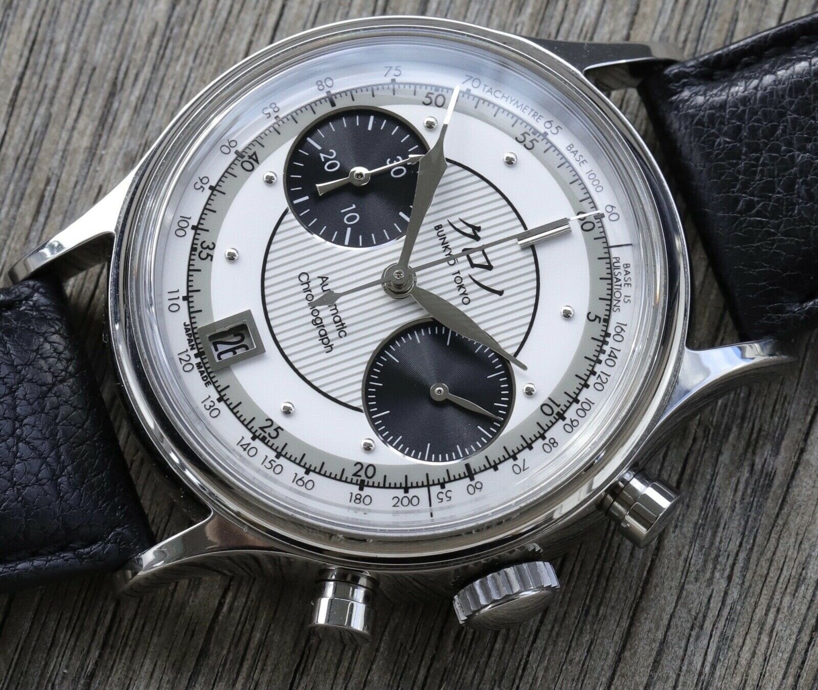 Kurono Tokyo Chronograph 1 White - 2020