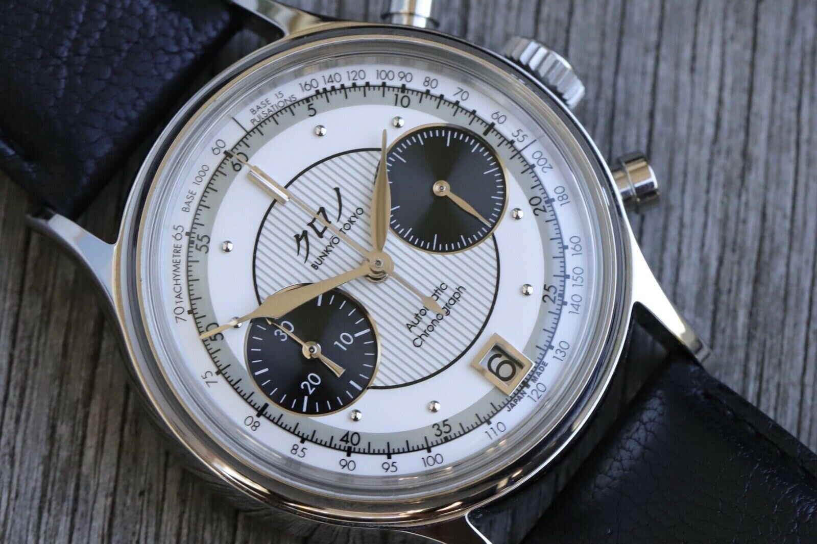 kuruko Kurono Tokyo Chronograph 1 White Dial - 2020 – Watch Vault Australia