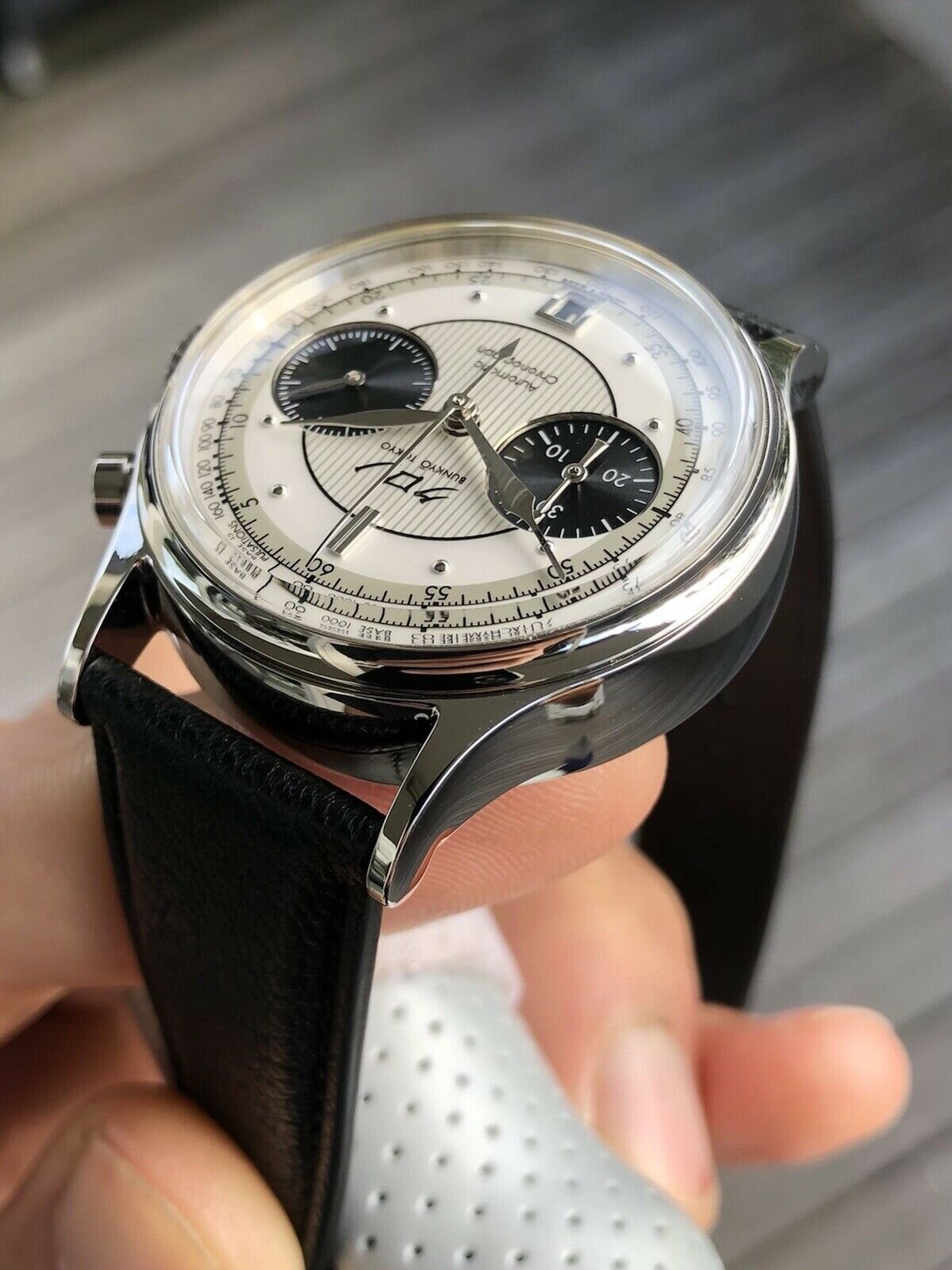 Kurono Tokyo Chronograph 1 White - 2020