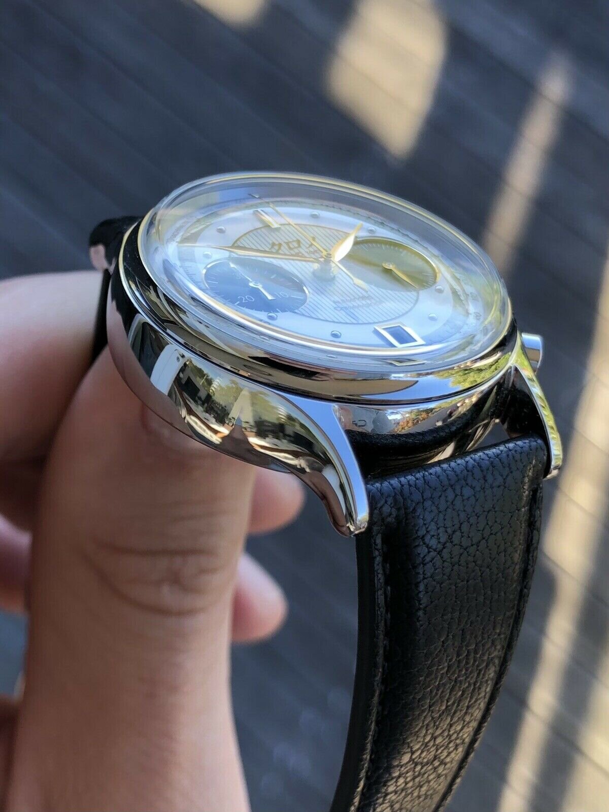 Kurono Tokyo Chronograph 1 White Dial - 2020 – Watch Vault Australia